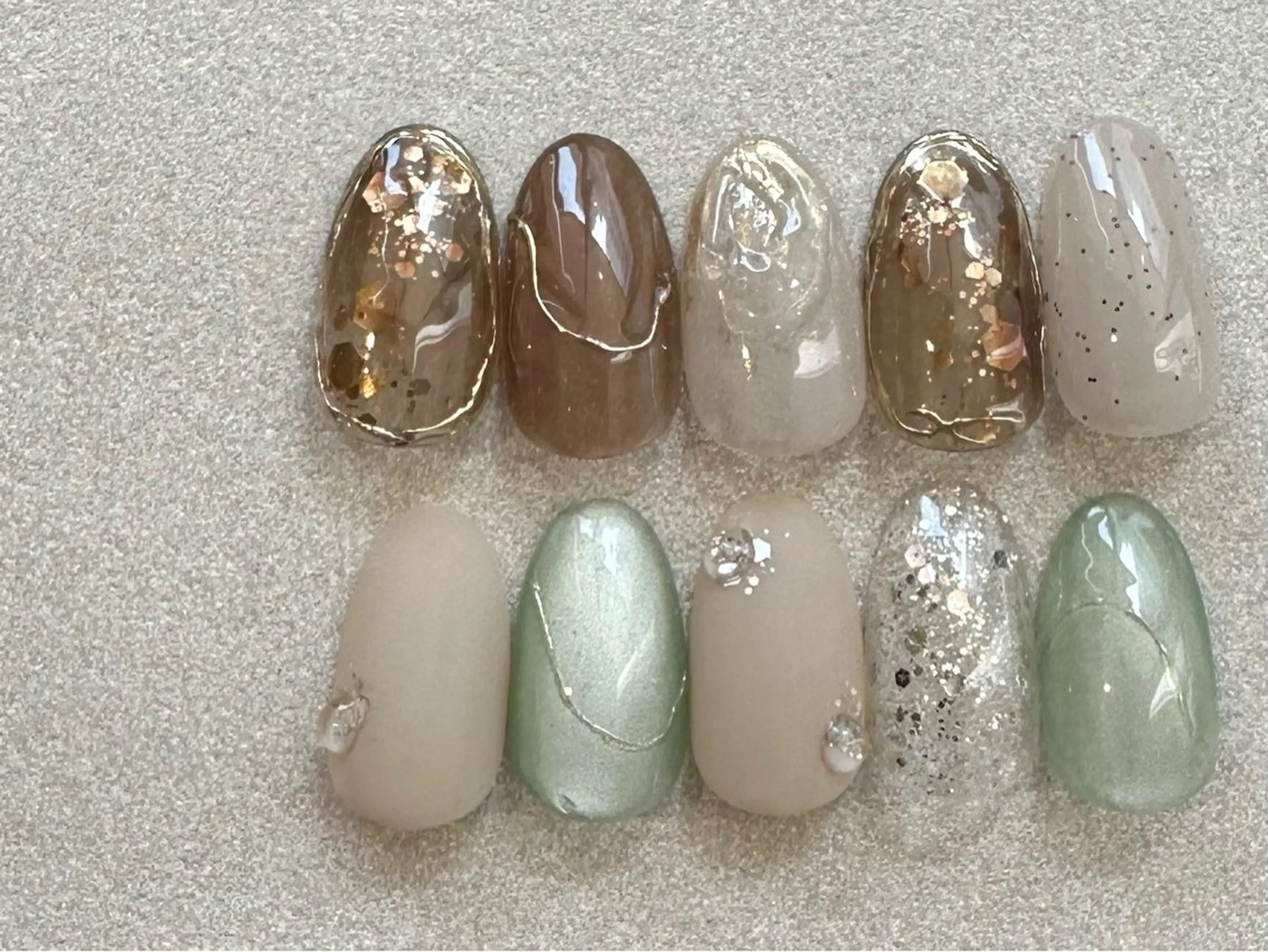 ネイル アートネイル 持ち込み ハンドネイル etorca nailのネイルデザイン