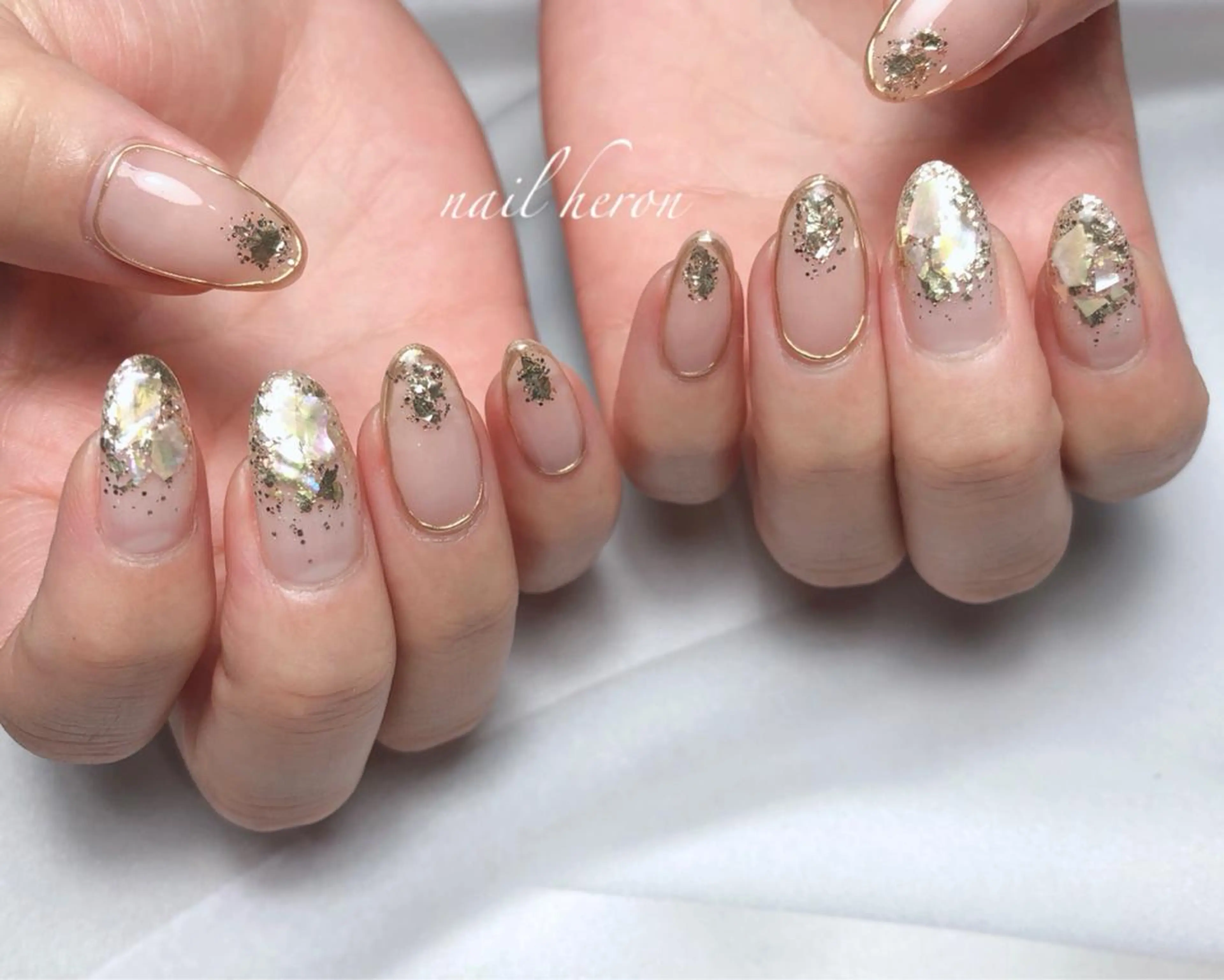 ネイル キラキラネイル ハンドネイル nail heron所属・saki_ nail heronのその他イメージ