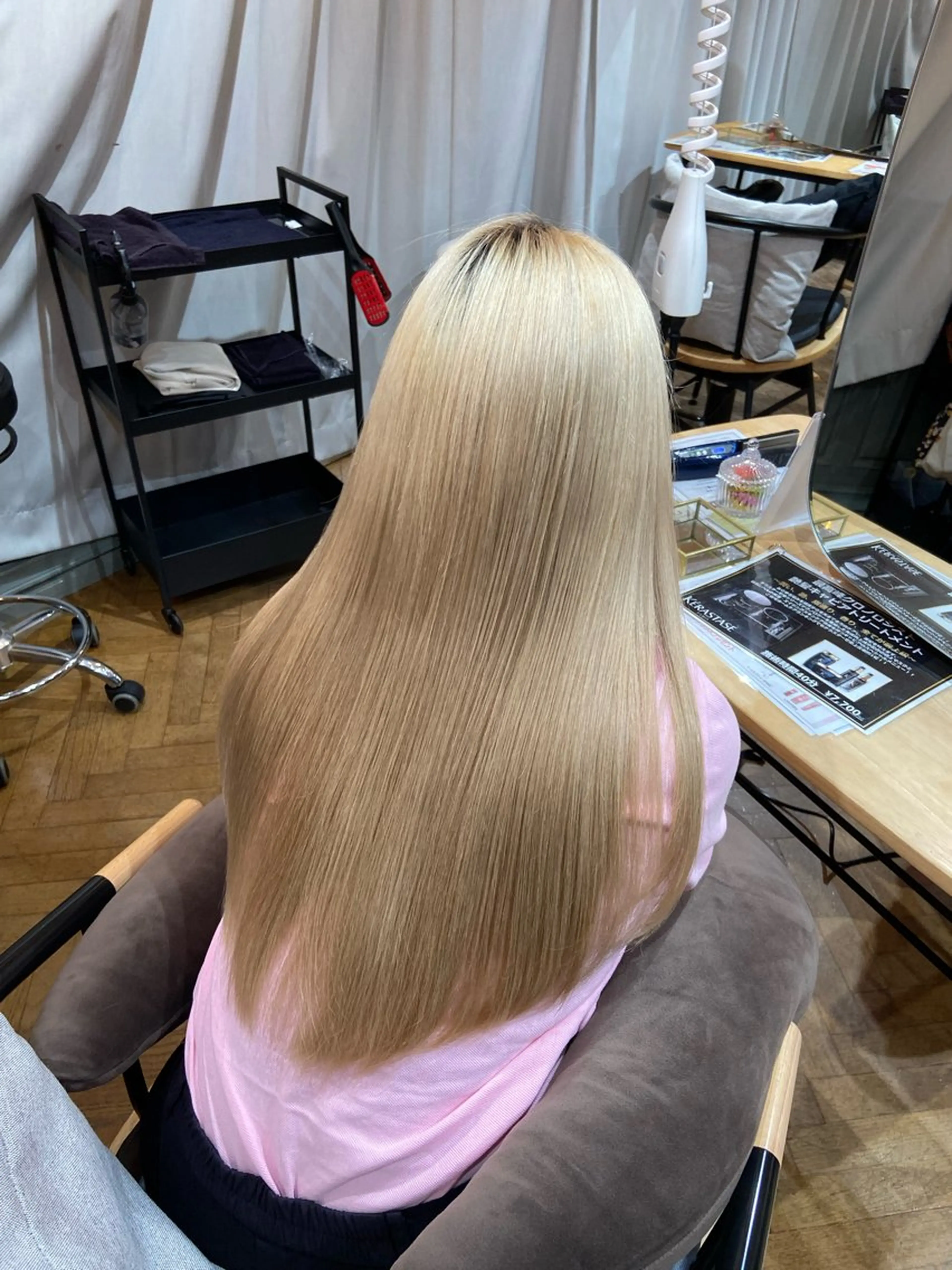 ロング 艶カラー/縮毛矯正 /髪質改善/はるたのヘアスタイル