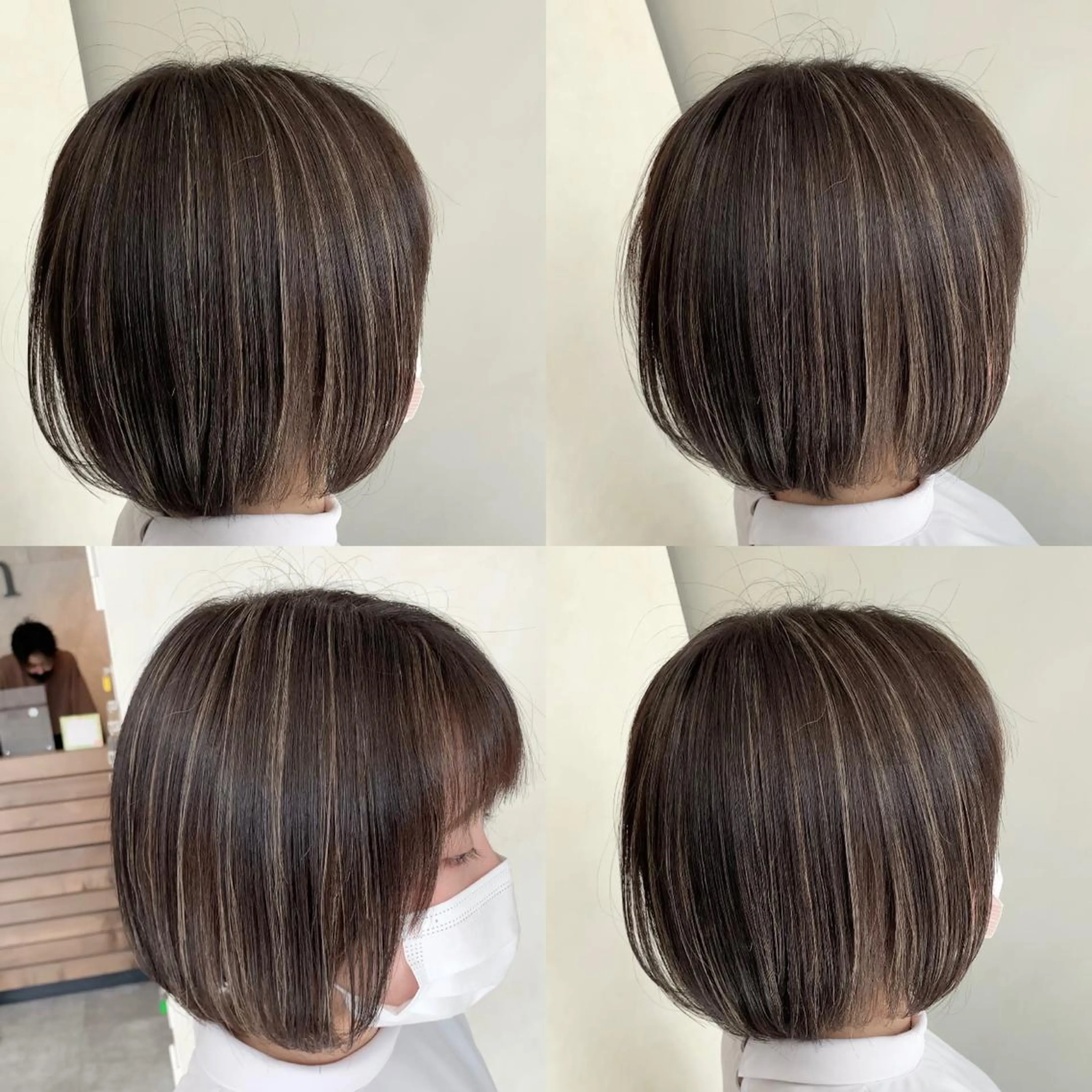 ショート カラー カット ヘアカラー トリートメント lafith hair leco所属・西金 徹のヘアスタイル