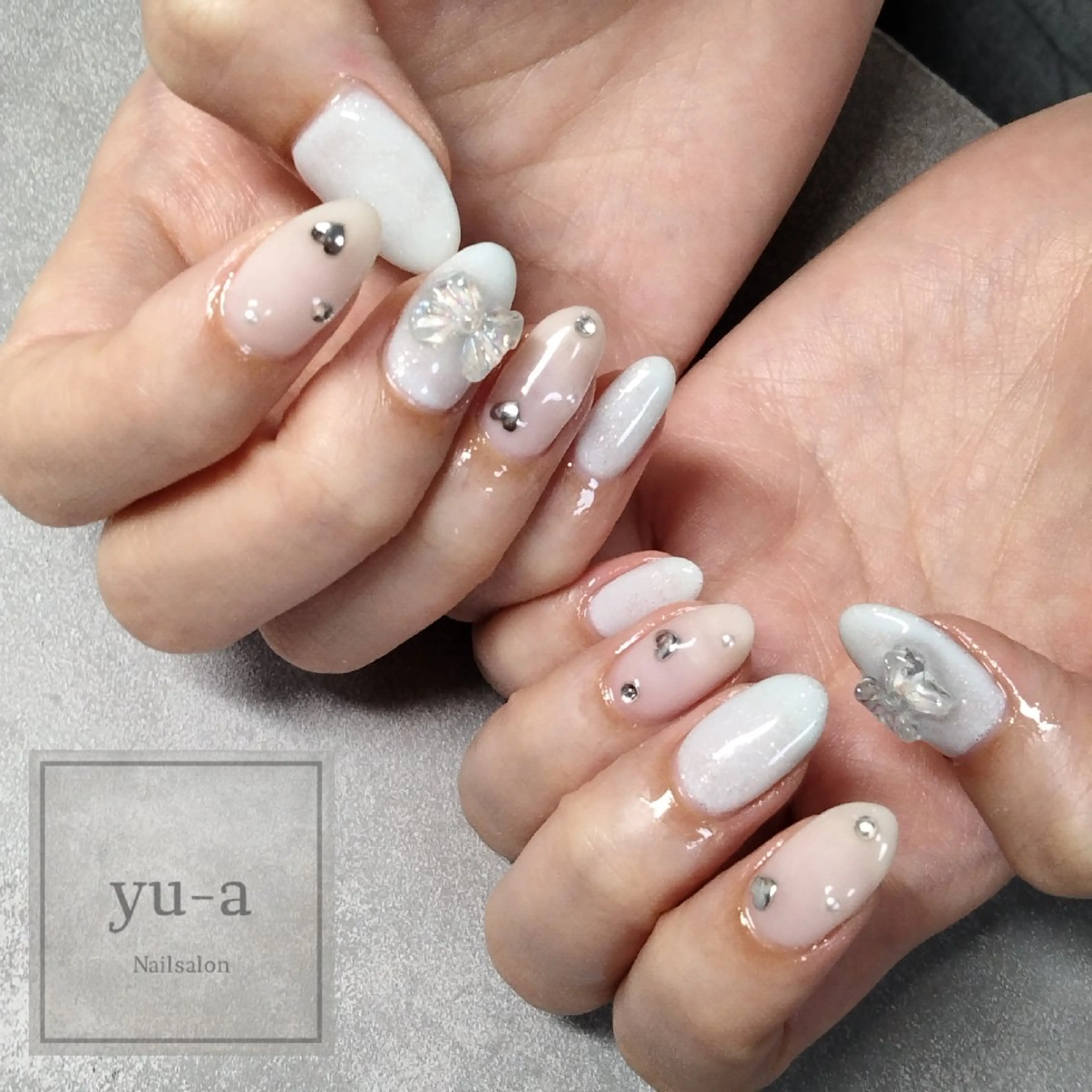 ネイル ハンドネイル yu-a☆  ネイル ＆ホワイトニングのネイルデザイン