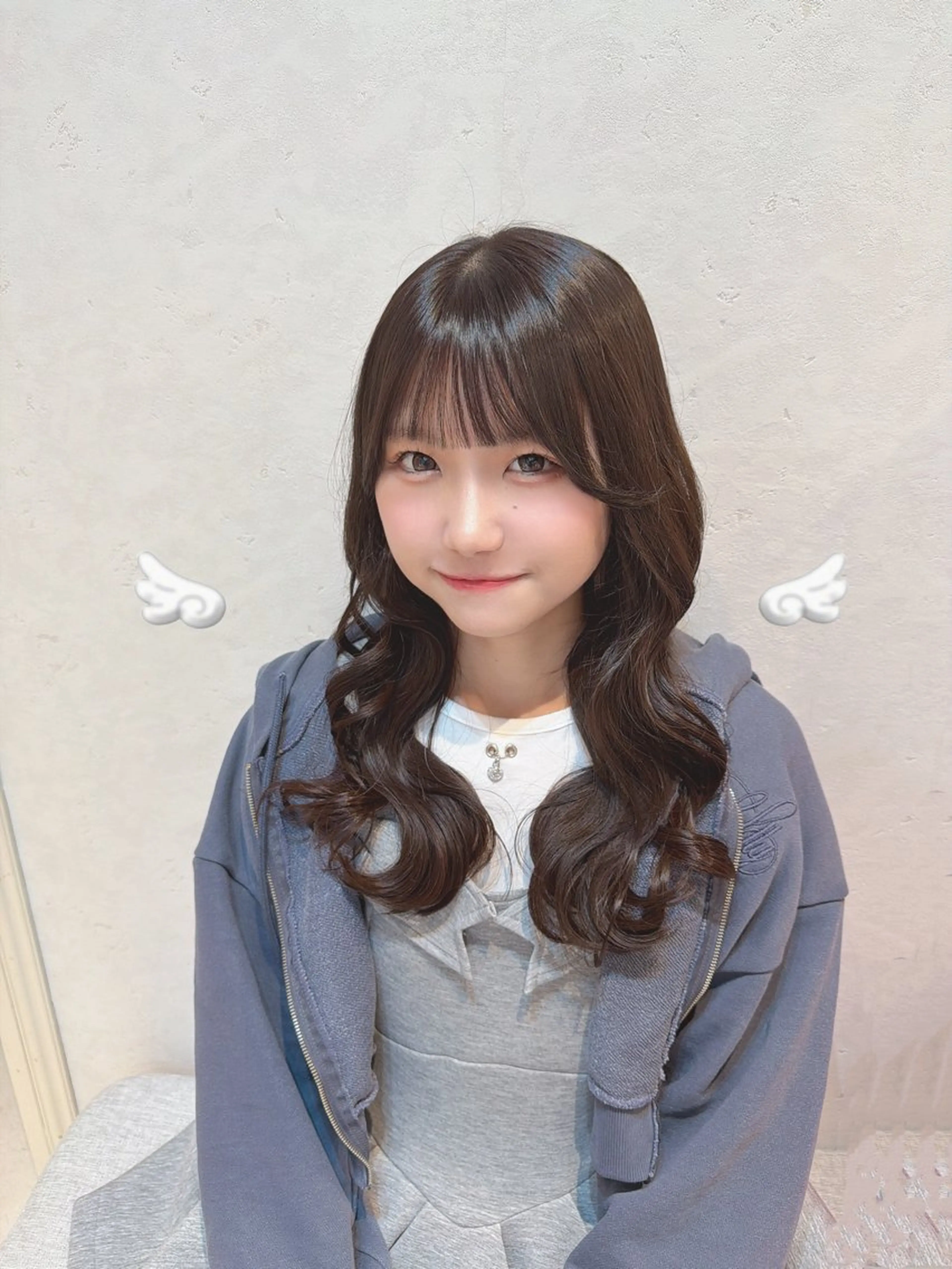 セミロング カラー ブラウンカラー ショコラブラウン ヘアカラー ハイトーン/アレンジ かなで⊹ ࣪ ˖⟡のヘアスタイル