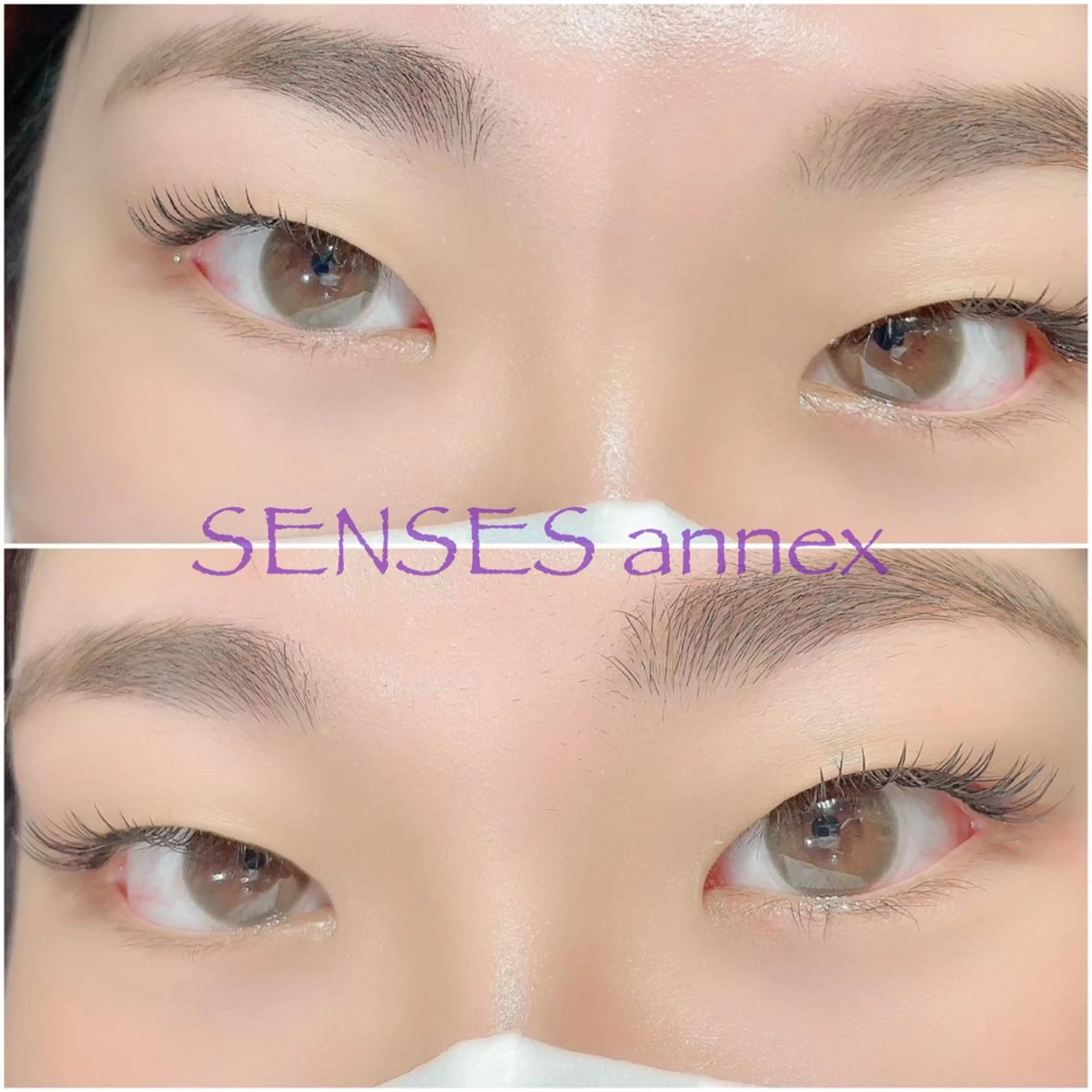 マツエク・マツパ フラットラッシュ マツエク SENSES_ WAKAのマツエク・マツパデザイン