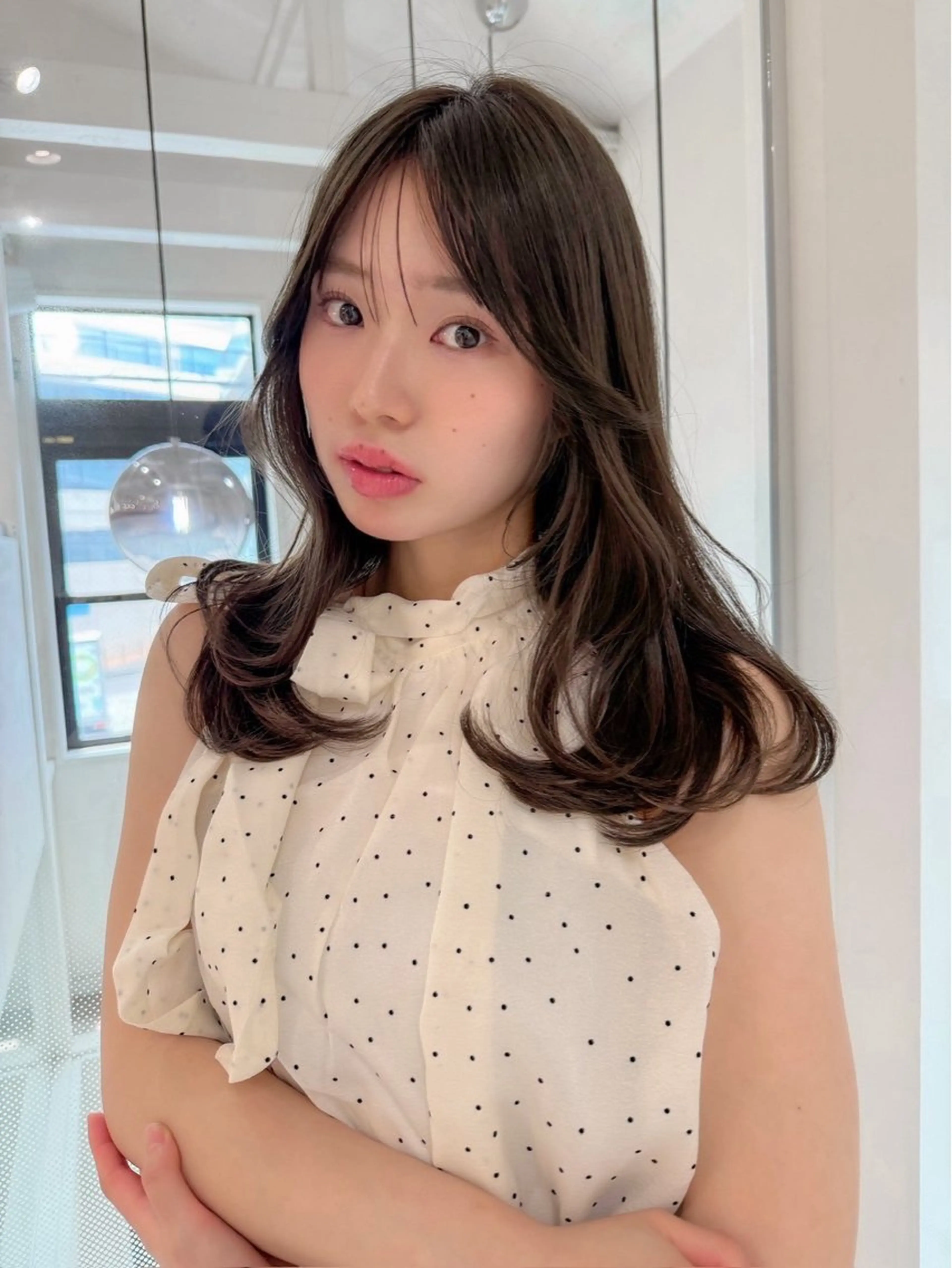 ミディアム カット ヘアカラー トリートメント ヘッドスパ 遠藤大雅 ショート /レイヤー/矯正🌈のヘアスタイル