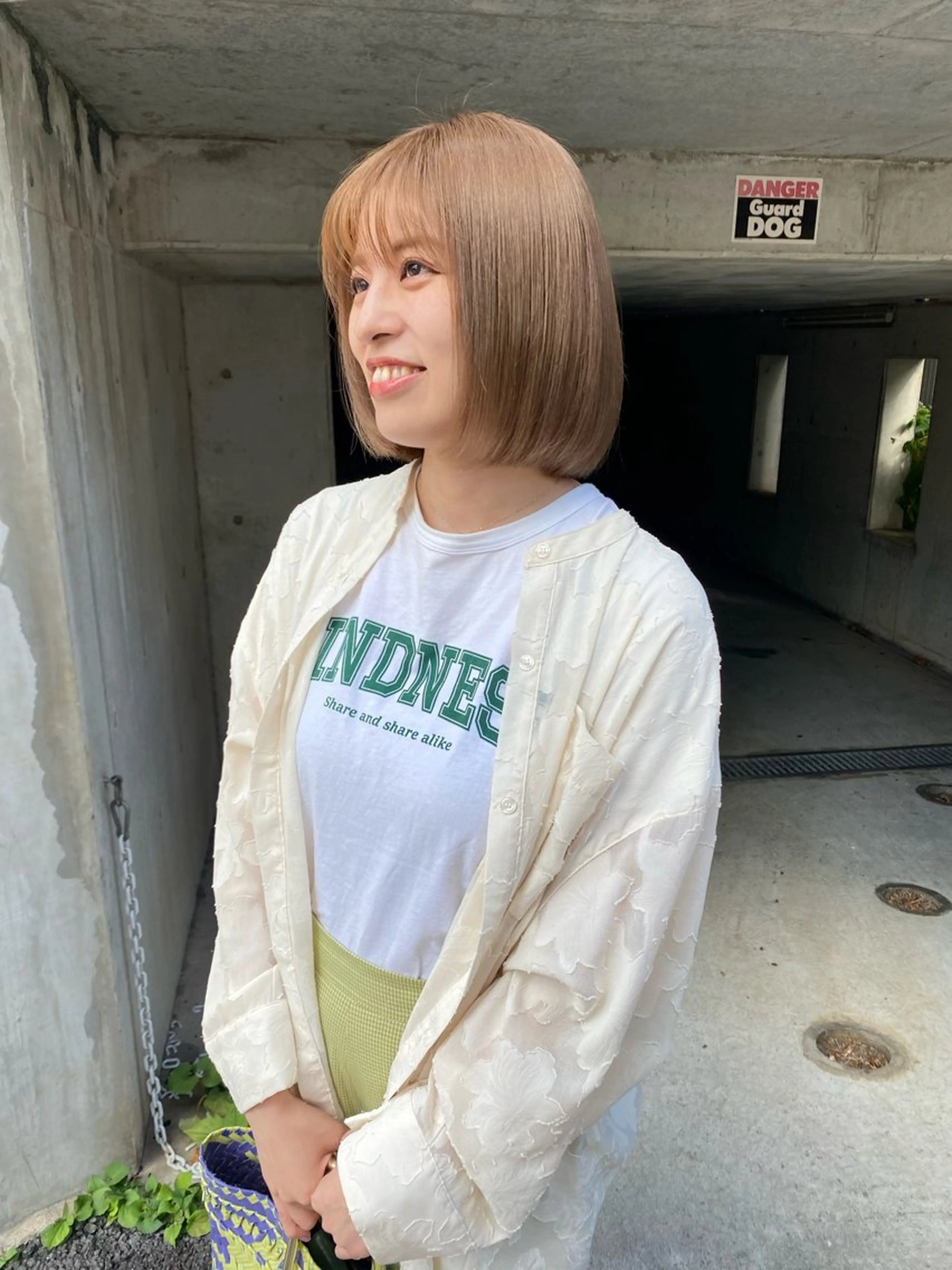 ショート カラー 🌻名古屋🌻 🫧ハイトーン🫧のヘアスタイル