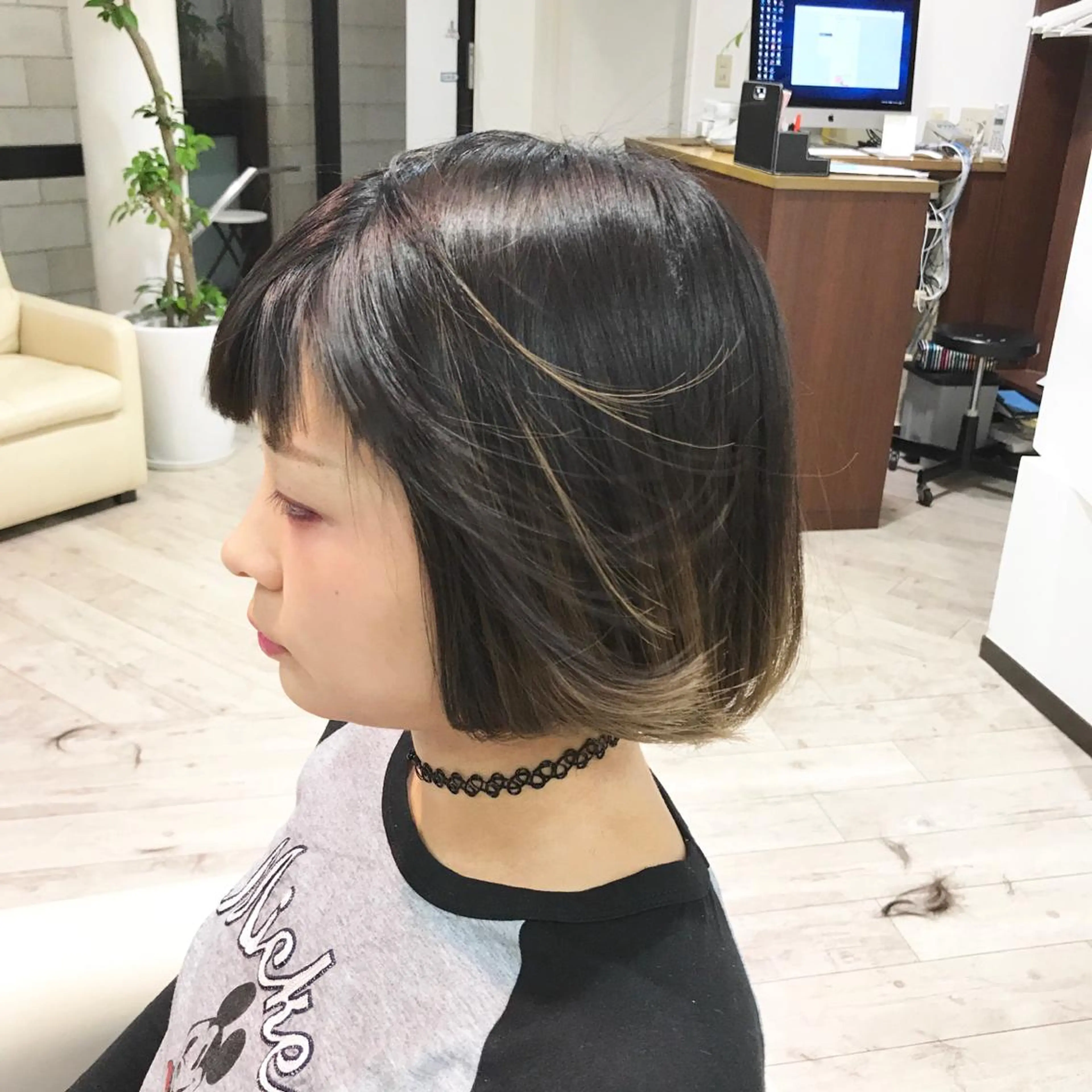 ショート カラー パーマ ヘアアレンジ メンズ キッズ ネイル マツエク・マツパ Leyシェアサロン所属・KenIchi施術者 1%未満ドライカットのヘアスタイル