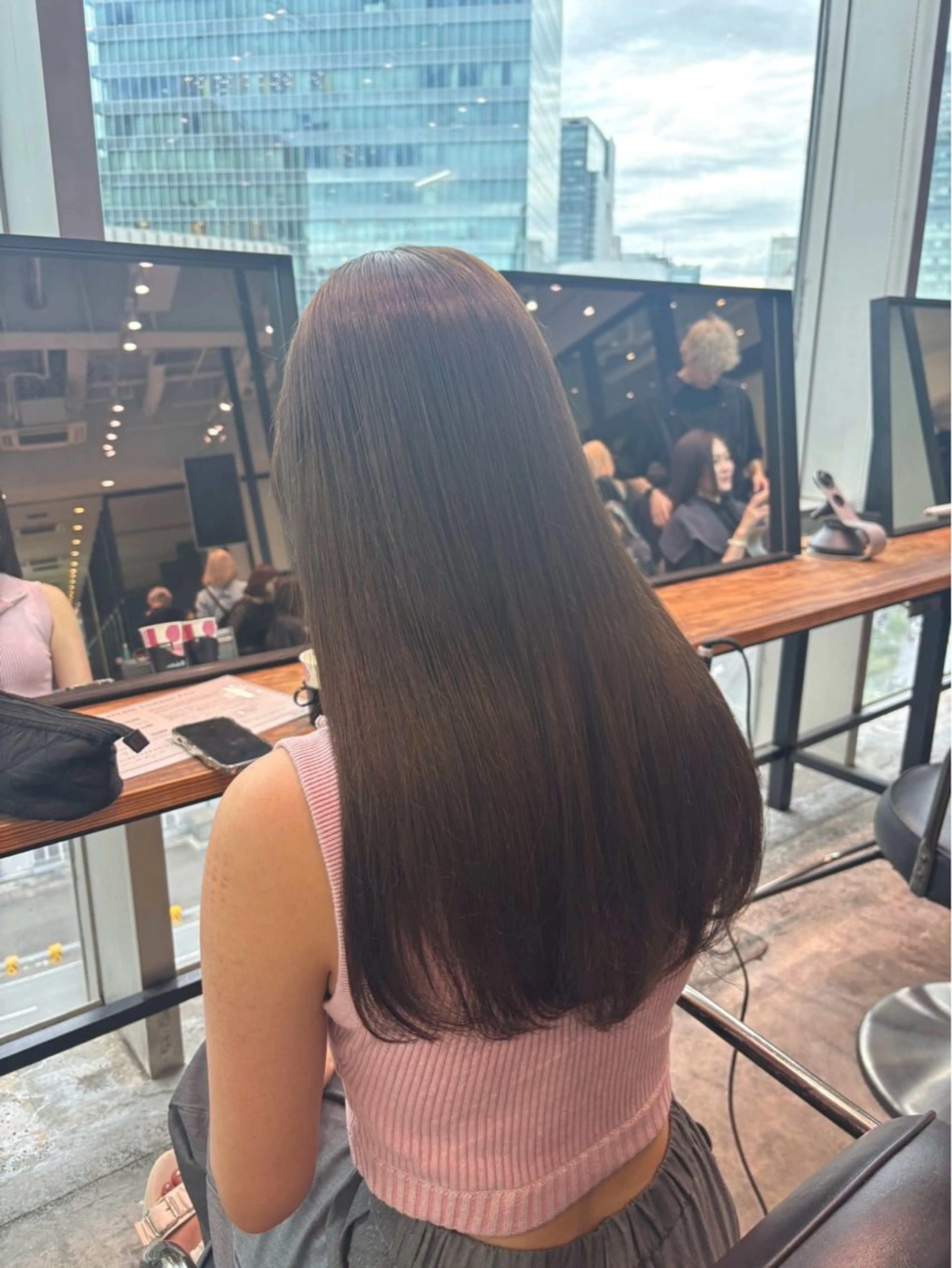 ロング カラー ALBUM  GINZA所属・うる艶カラー/銀座 /ゆみのヘアスタイル