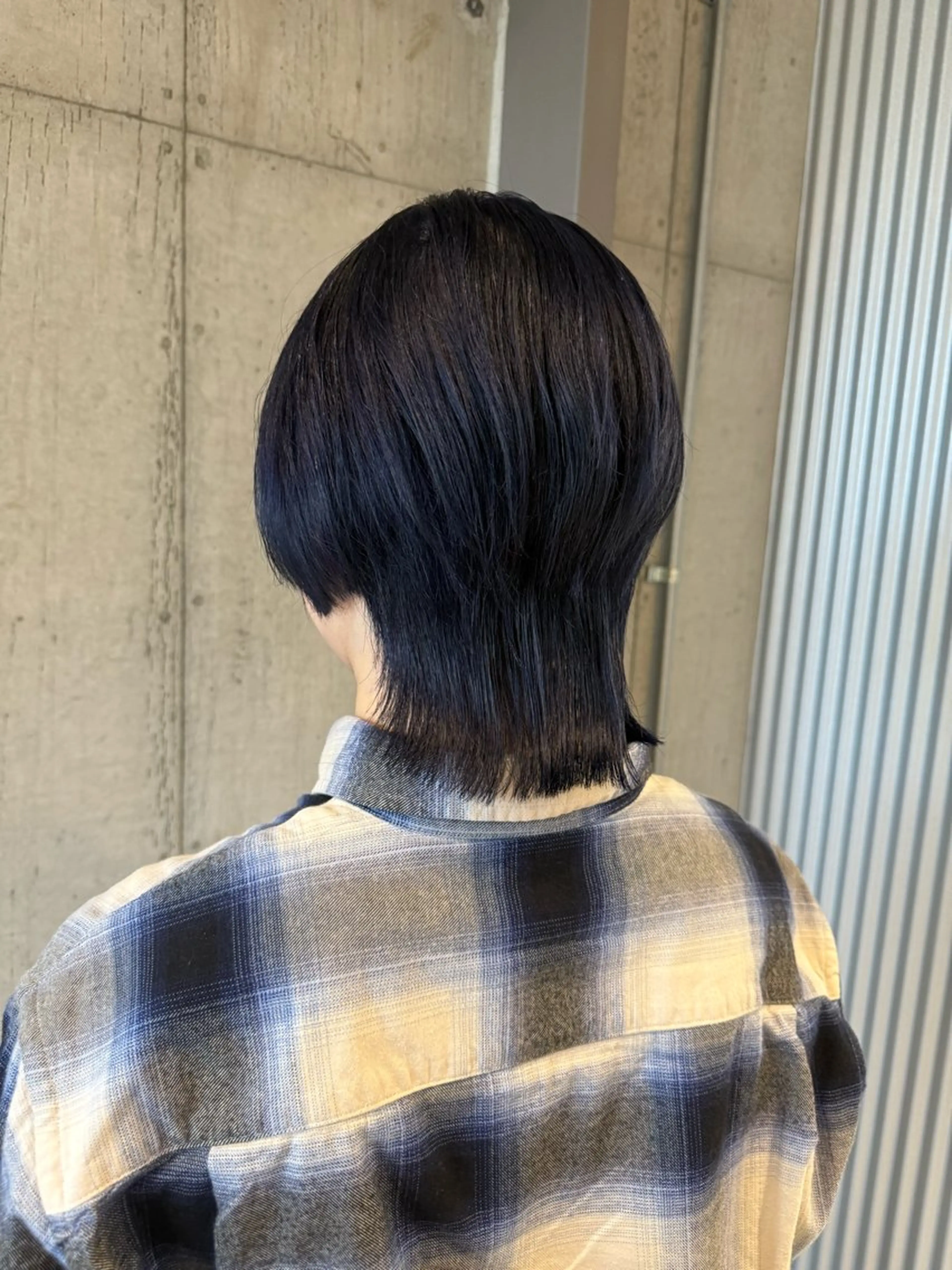 カラー ネイビーカラー カット ヘアカラー トリートメント 🎃似合わせ暖色/ 抜け感レイヤー/ゆいのヘアスタイル