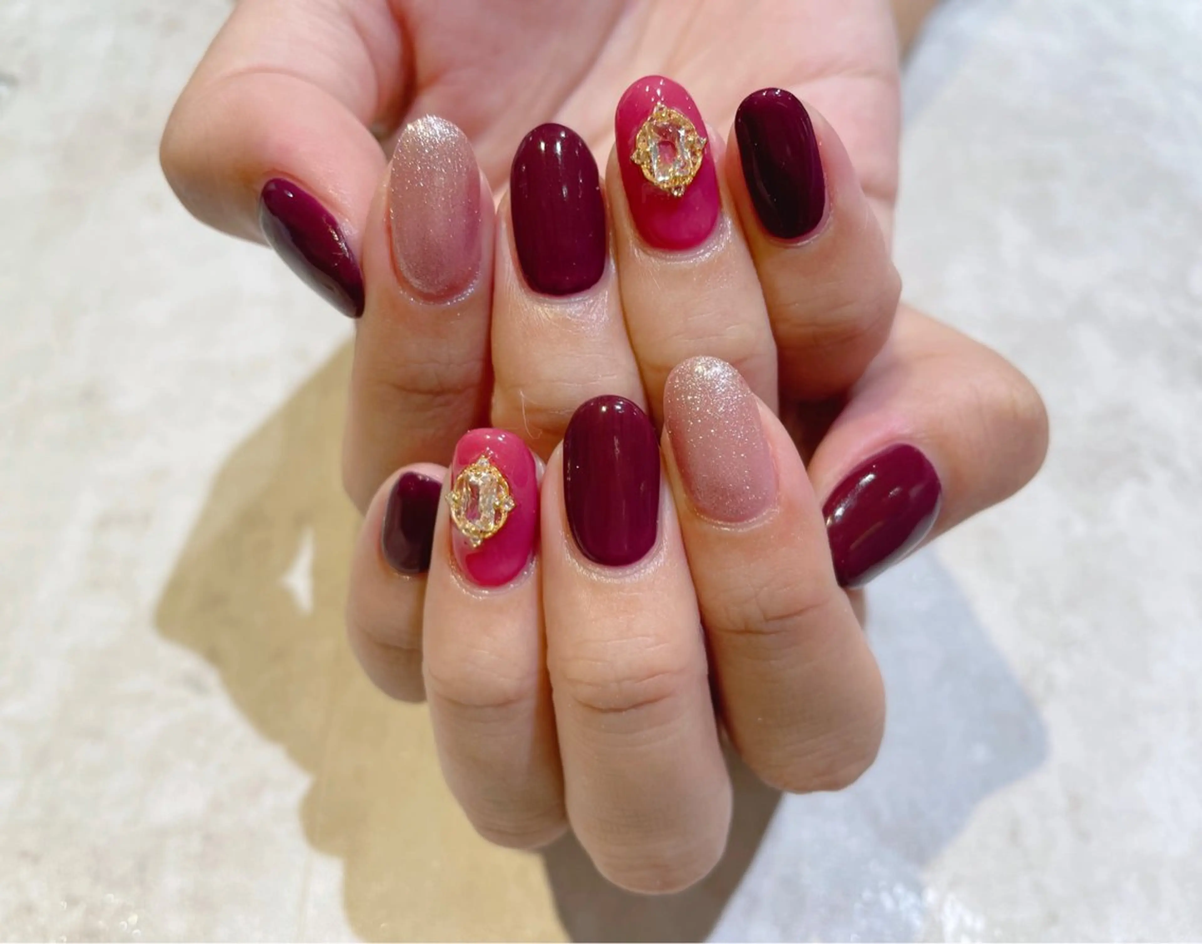 ネイル 舞田 苑香のネイルデザイン