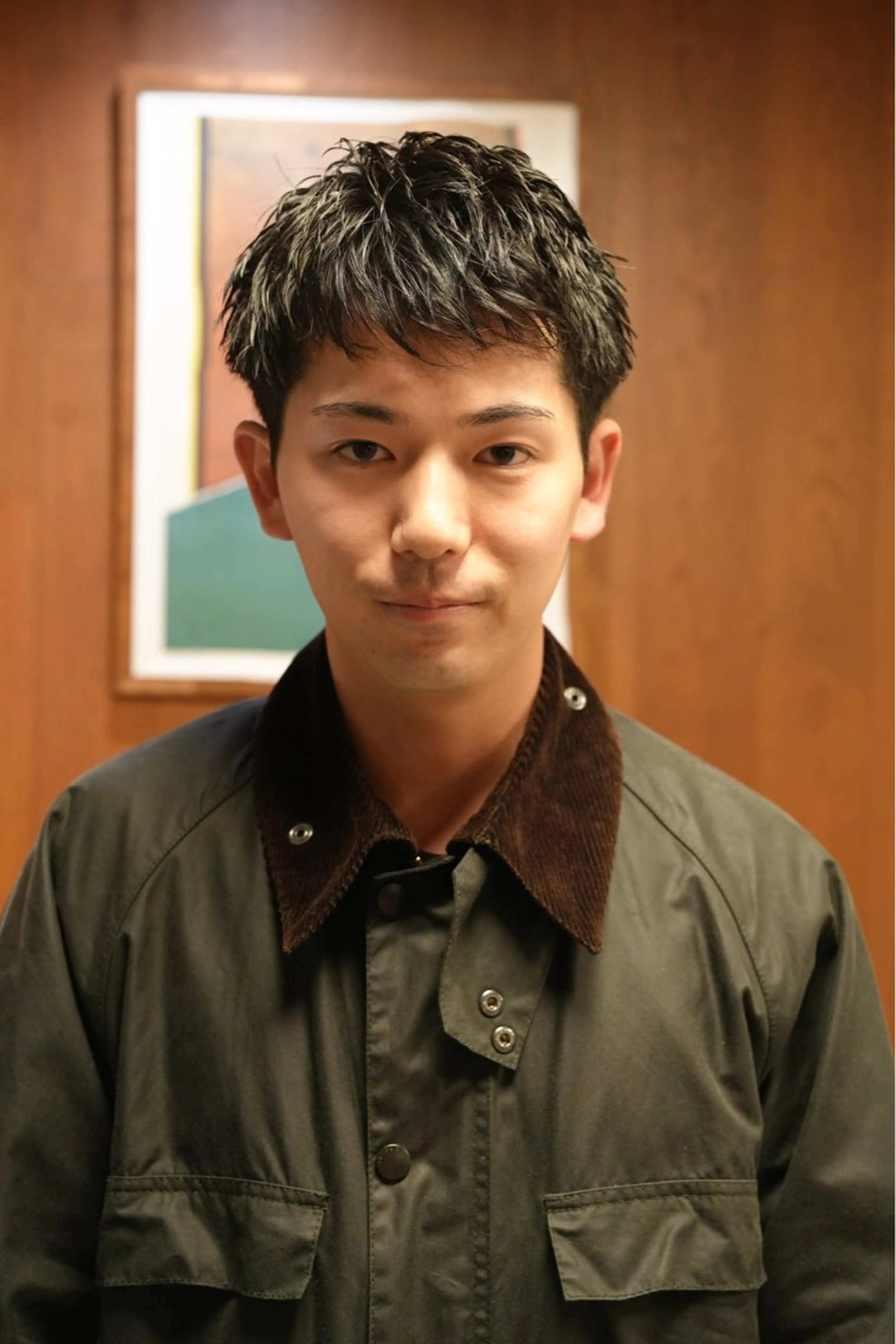 メンズ メンズパーマ いしだ りょうのヘアスタイル