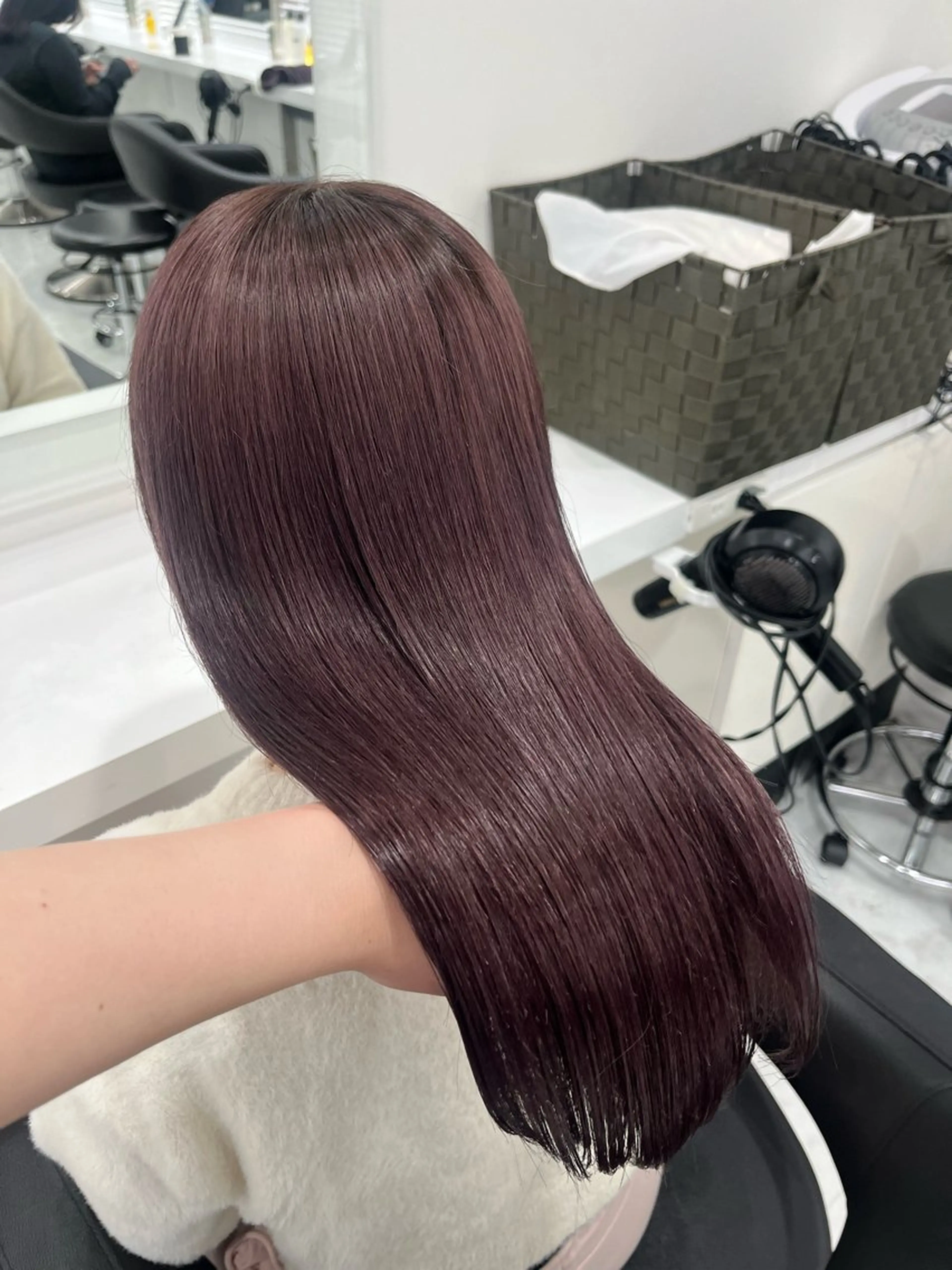 ロング ヘアカラー お洒落暖色 🍒AOI🍒のヘアスタイル