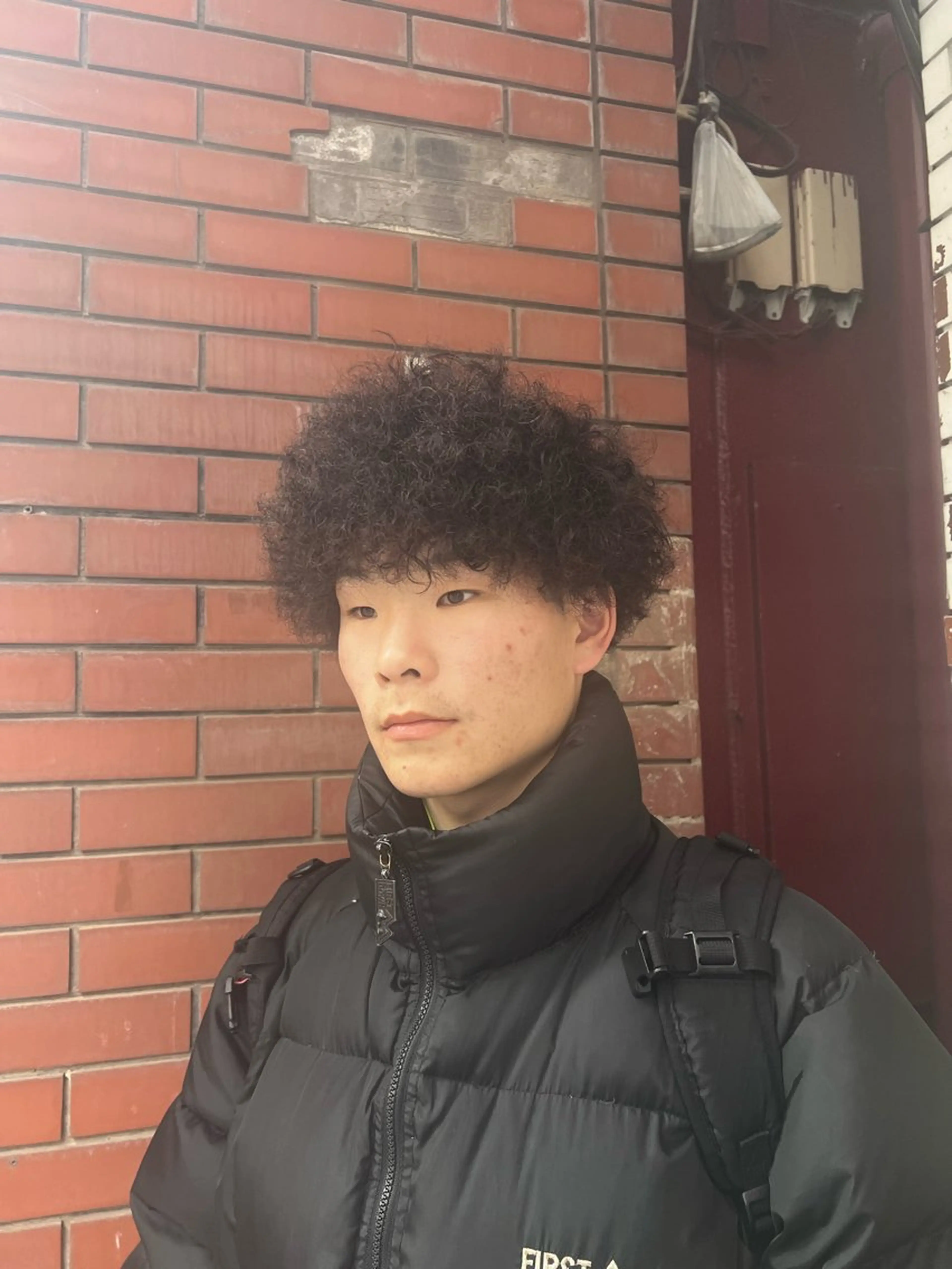 メンズ メンズパーマ プードルパーマ プードルパーマ 柏メンズパーマ特化 蛯谷  晃裕のヘアスタイル