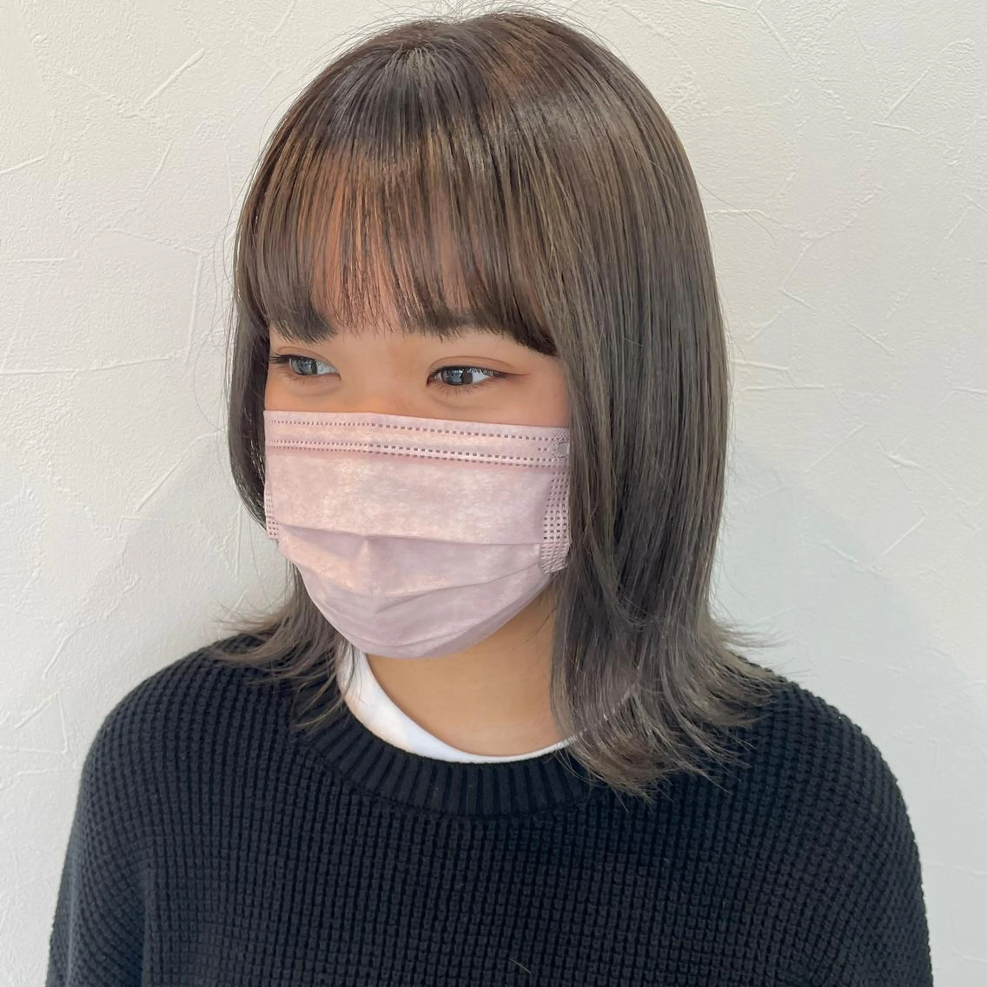 ミディアム カラー arakawa yuaのヘアスタイル