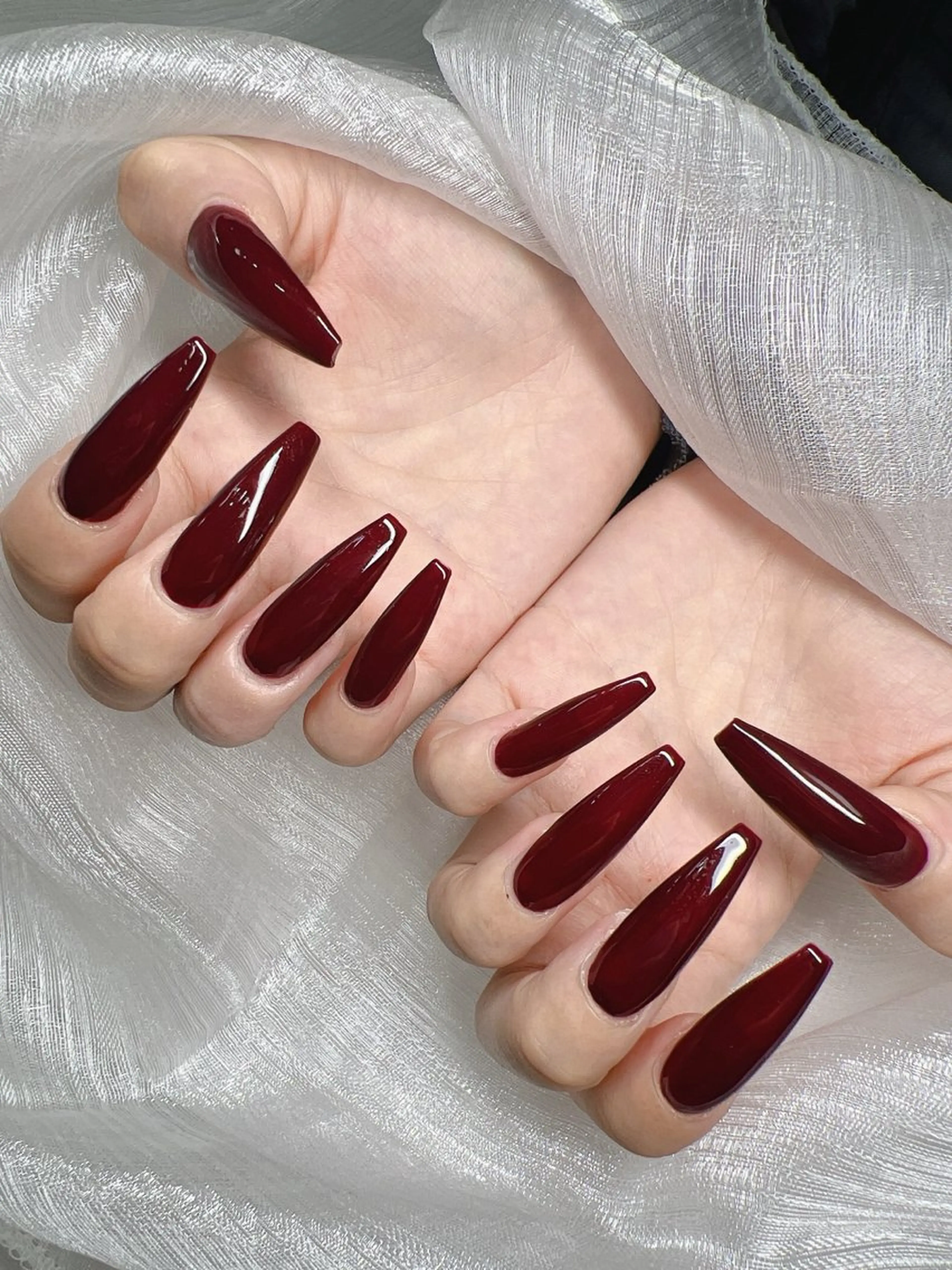 ネイル ハンドネイル Lee Nails チップ長さだし専門店のネイルデザイン