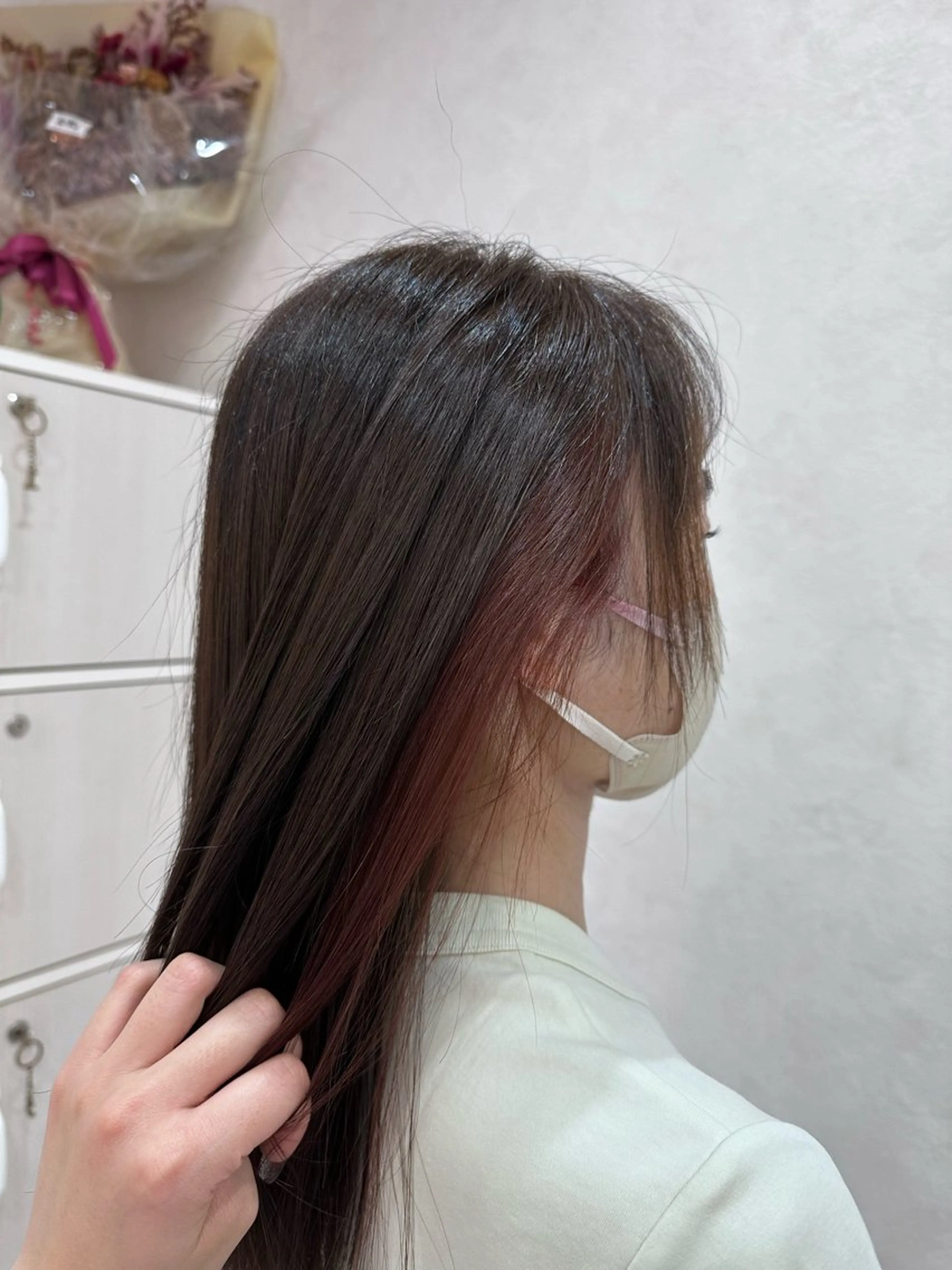 セミロング 🥀レイヤー/ブリー チカラー/ゆうか🥀のヘアスタイル