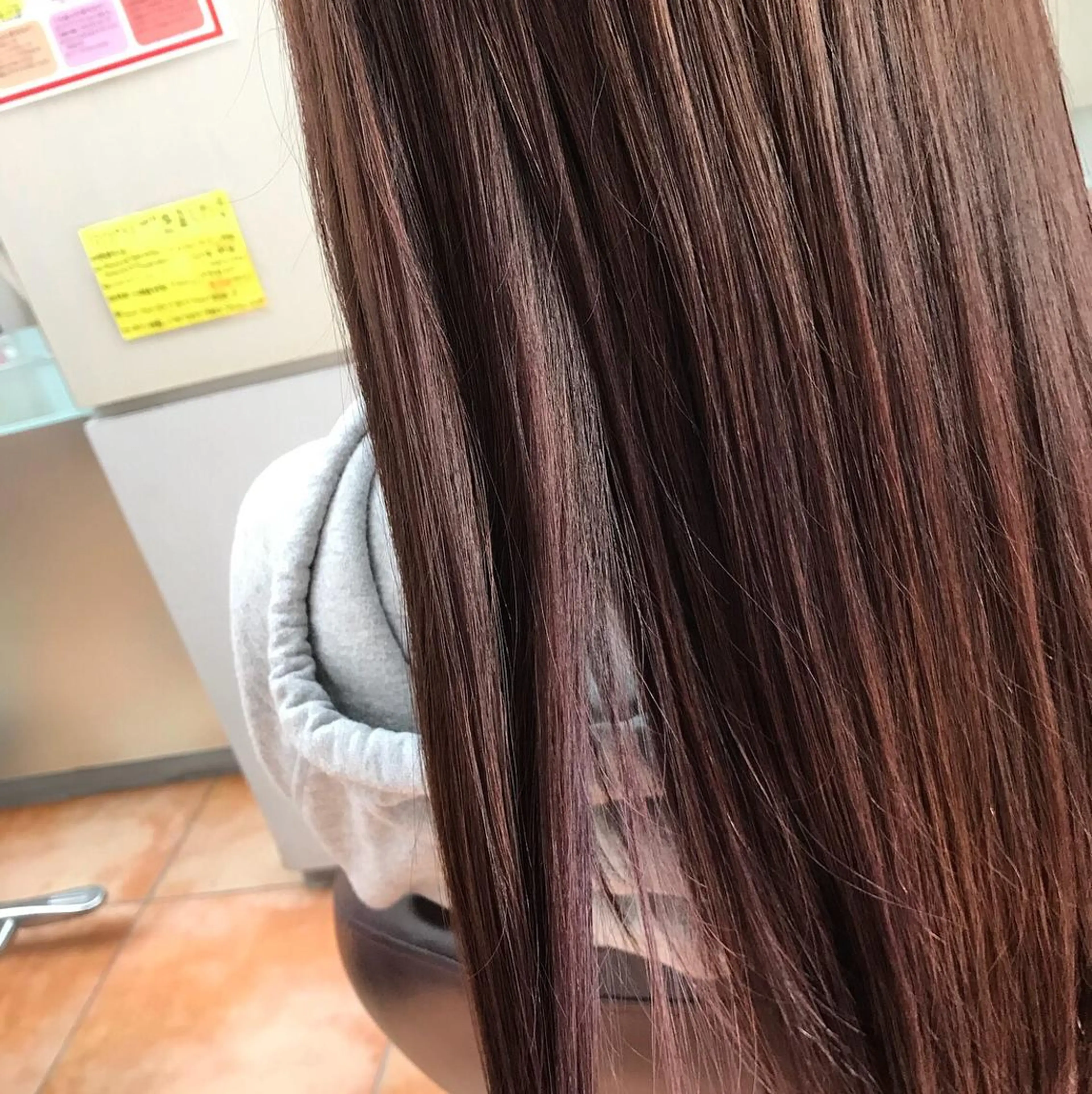 ロング カラー ベージュカラー パープルカラー ベリショディレクター 小野 健太郎のヘアスタイル