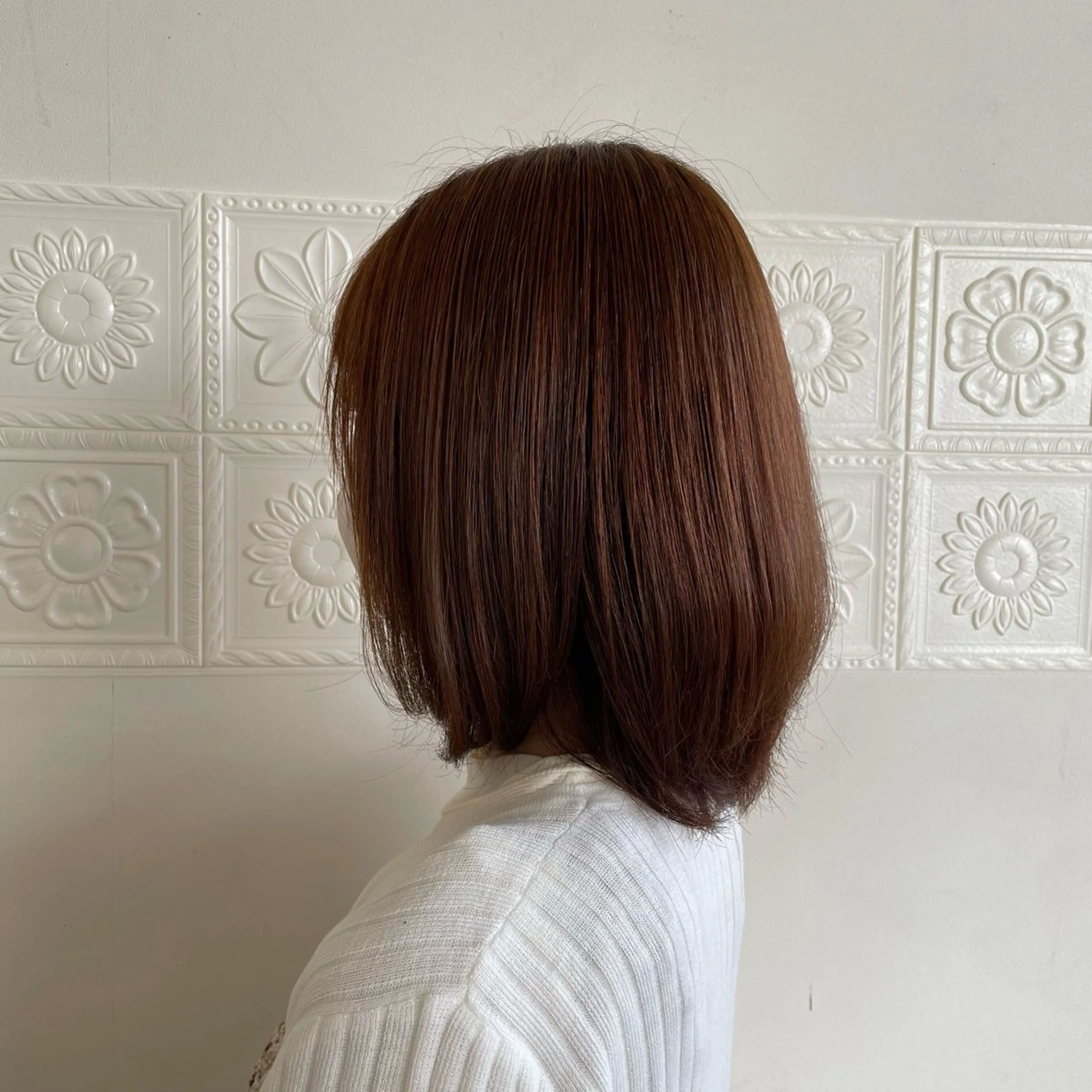 ミディアム カット フィズヘア豊栄店所属・フィズヘア豊栄店 渡邊 亮子のヘアスタイル