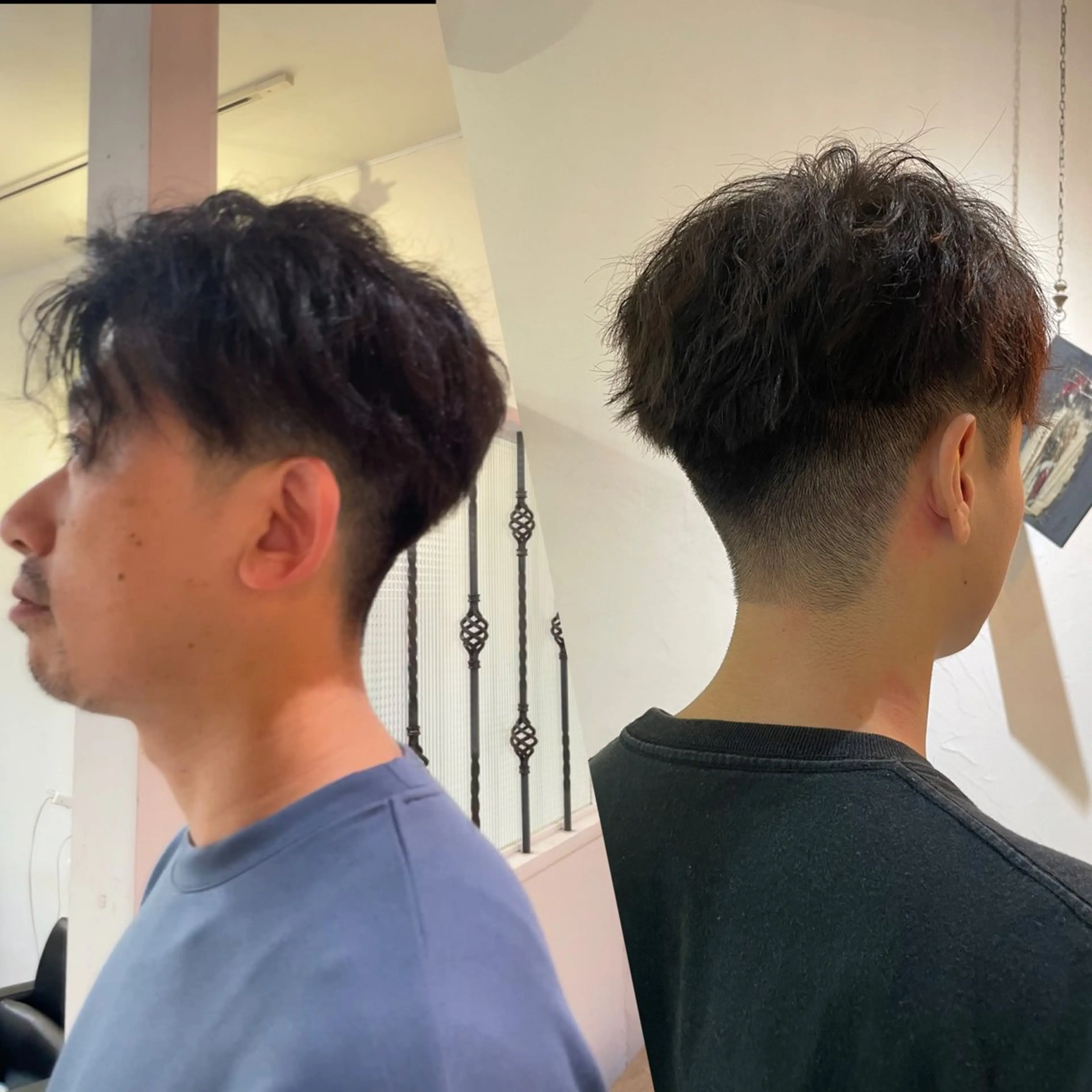 【メンズカット+ニュアンスパーマ】(ツイスト•スパイラル•ツイスパなどは別クーポン)(眉毛カット+¥1000)の写真