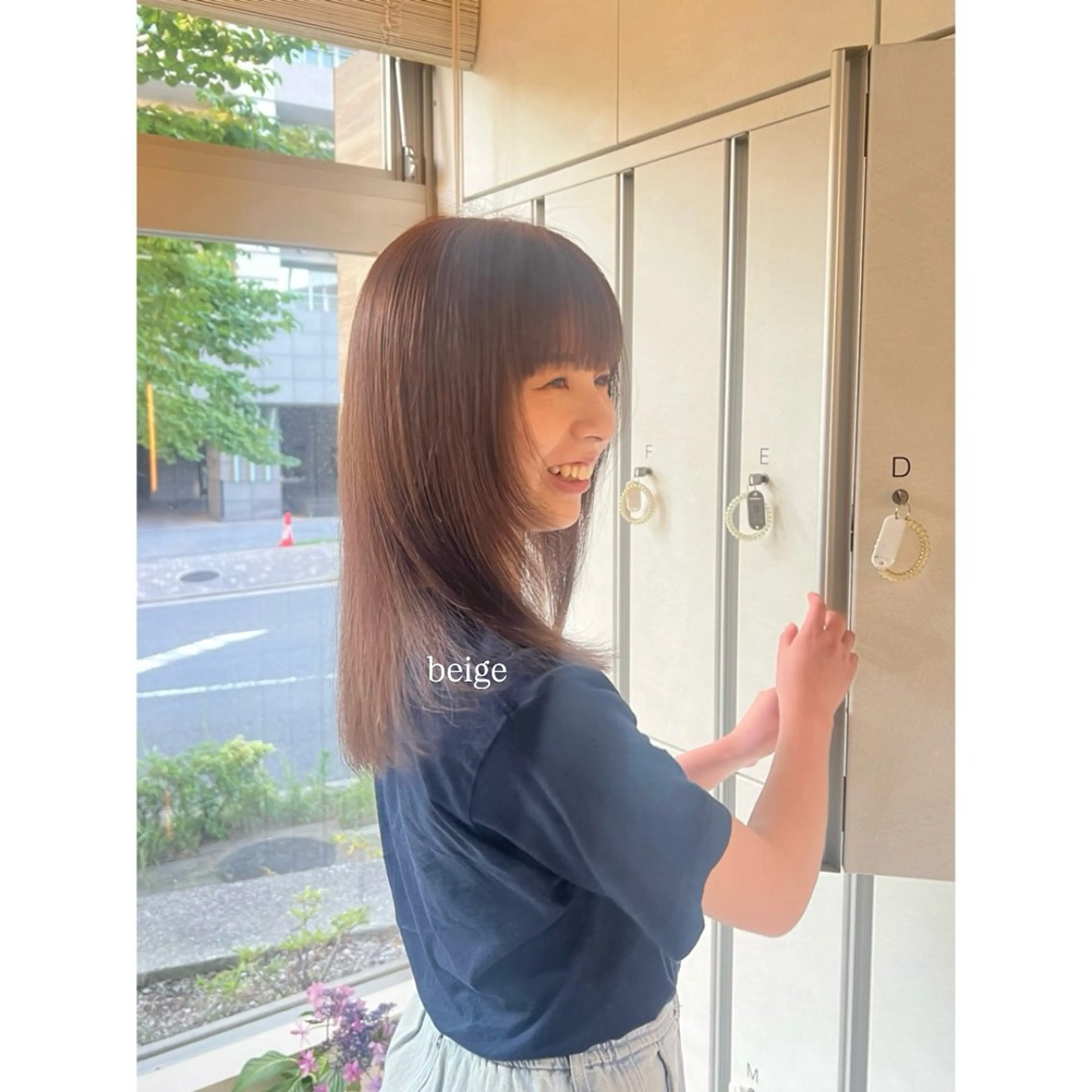 ロング カラー ヘアカラー ヘッドスパ/レイヤー カット/ひな🫧のヘアスタイル