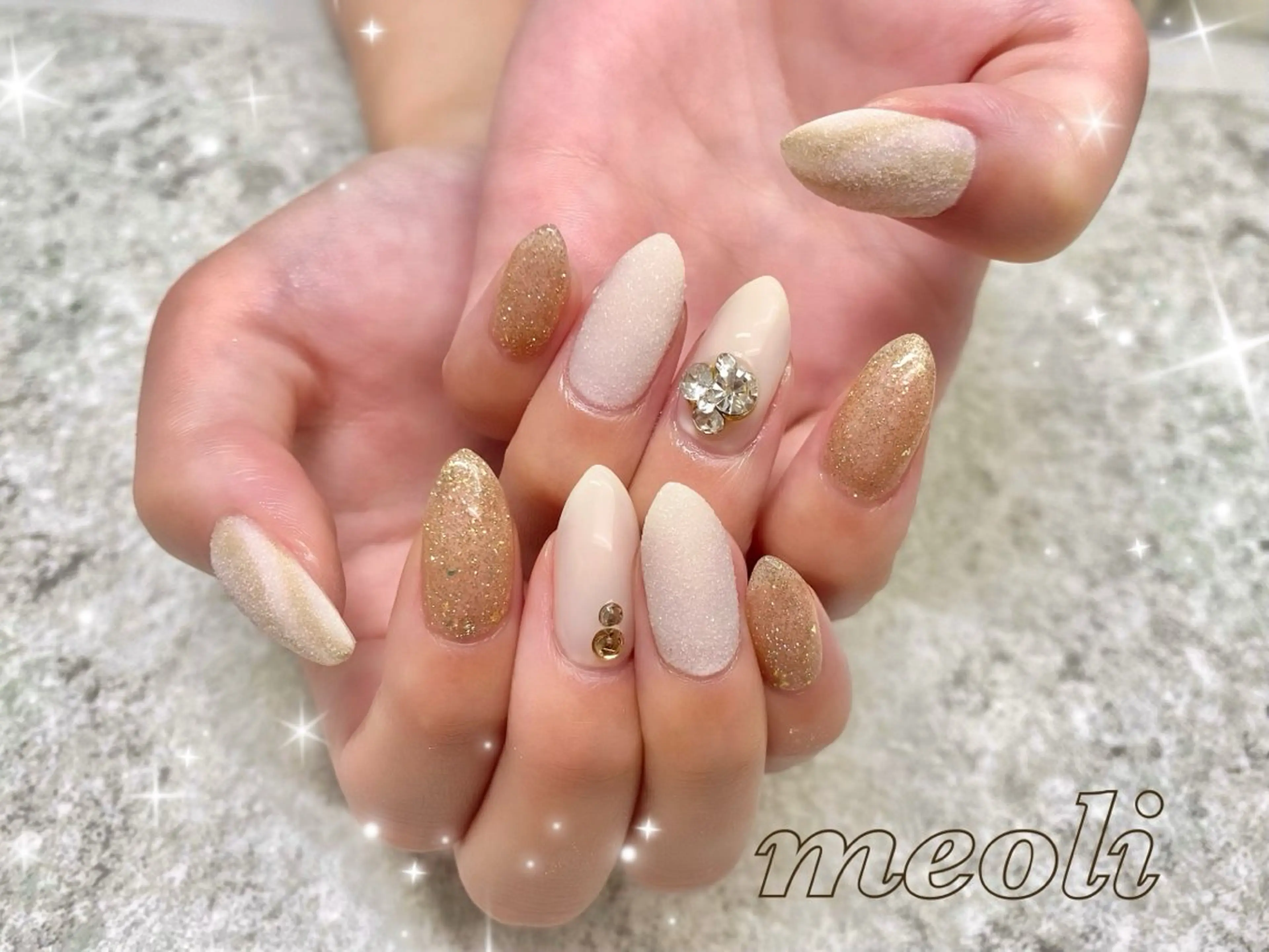 ネイル ハンドネイル nail salon meoli メグのネイルデザイン
