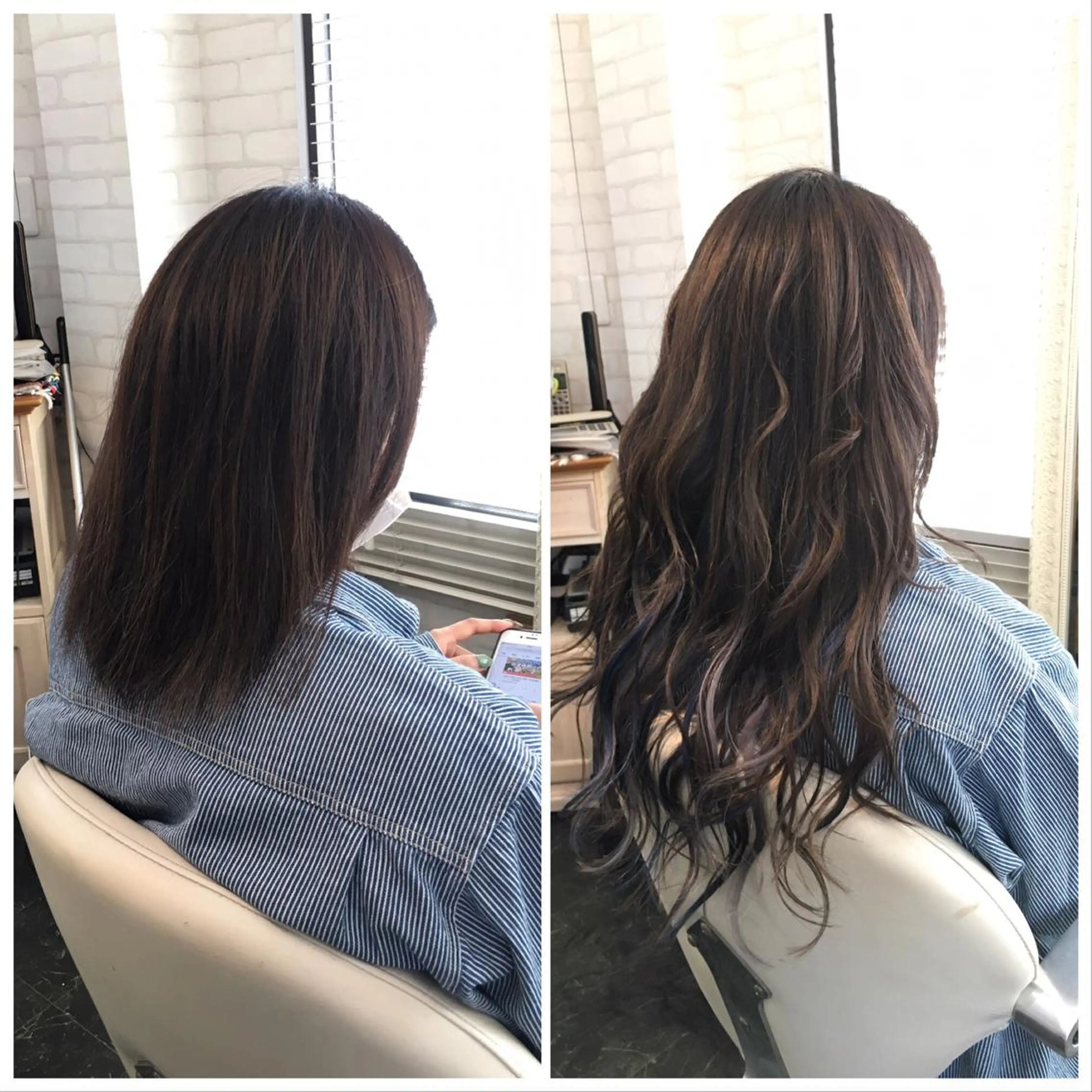 ミディアム カラー ヘアアレンジ エクステ Kimura Shinyaのヘアスタイル