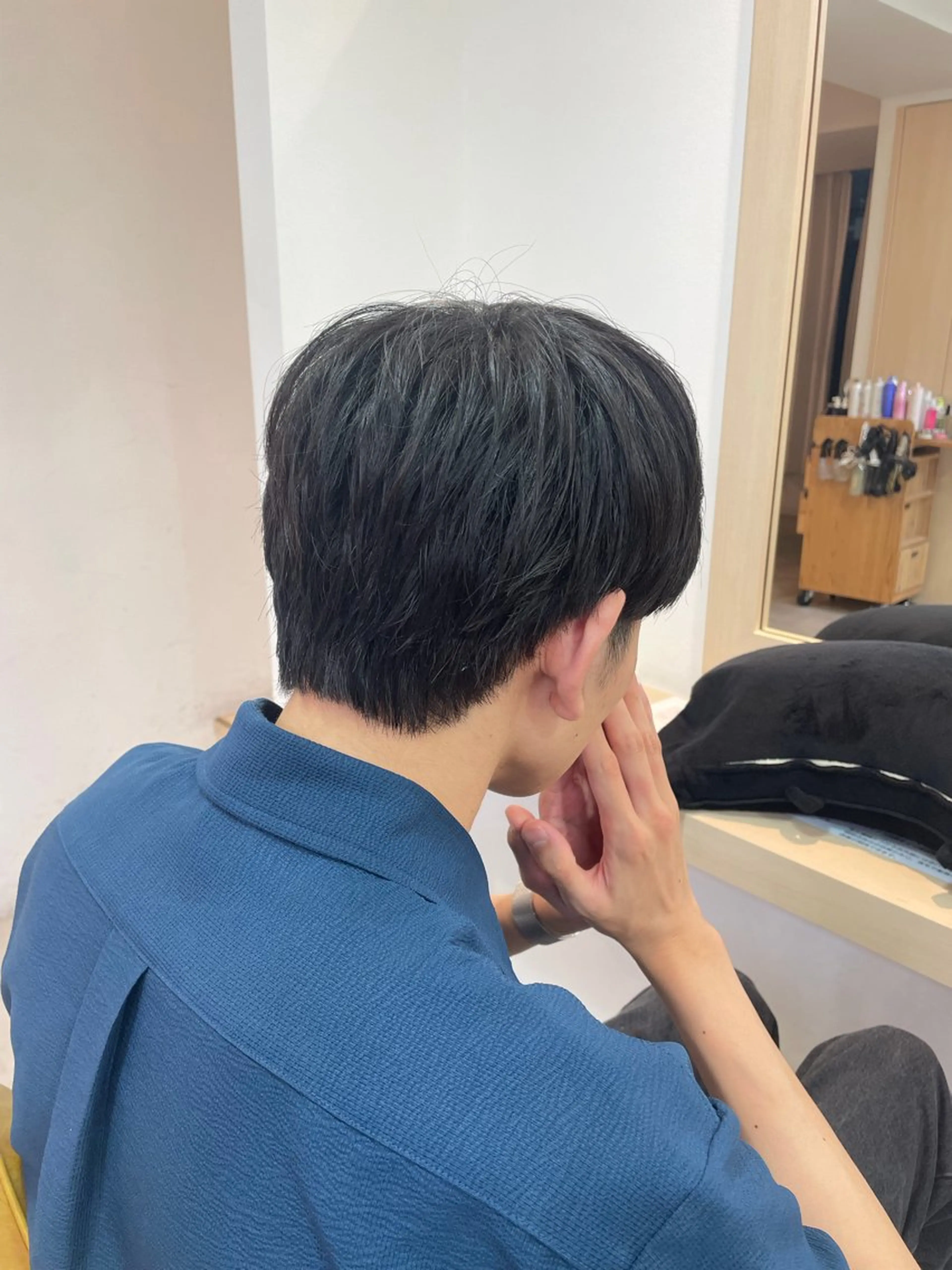 メンズ マッシュ 刈り上げ メンズカット/金山・ 栄美容院/田口流名のヘアスタイル
