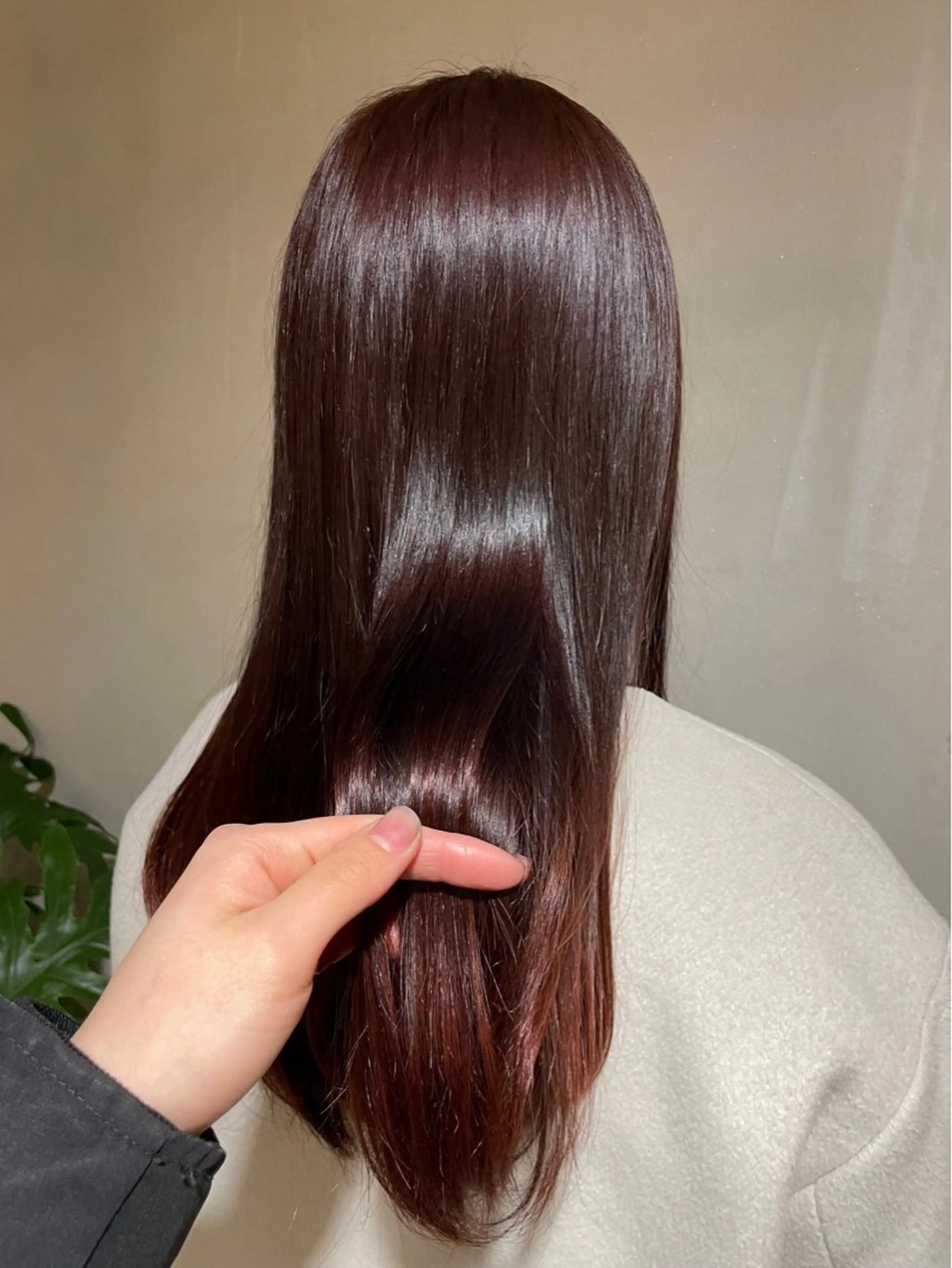 ロング 阪本 安里のヘアスタイル