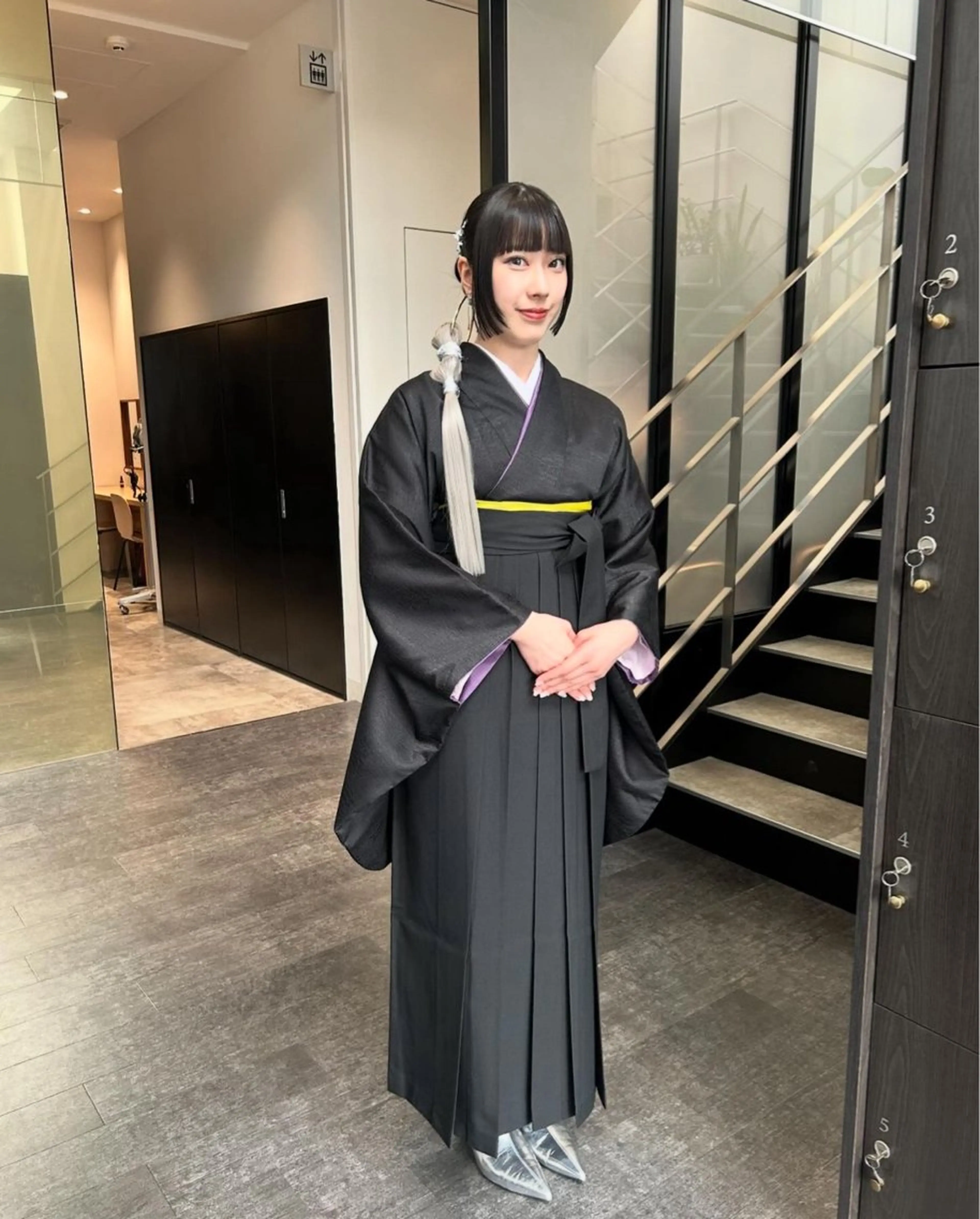 ヘアアレンジ 卒業式のヘアスタイル 着付け GOTODAY SHAiRE SALON (原宿本店)所属・sakurai kana 🎀のヘアスタイル