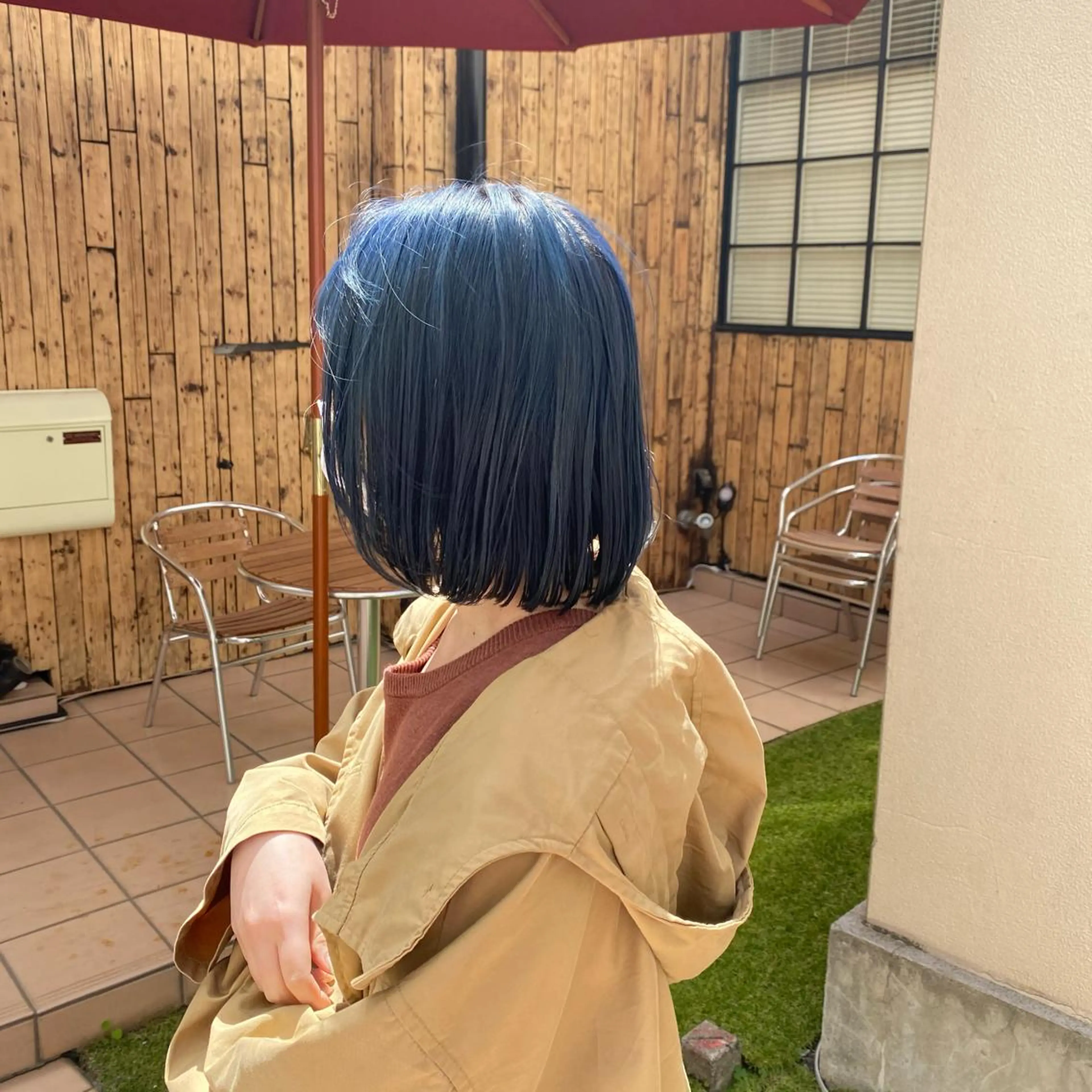 ショート カラー 艶髪ブリーチ 永井竜也のヘアスタイル