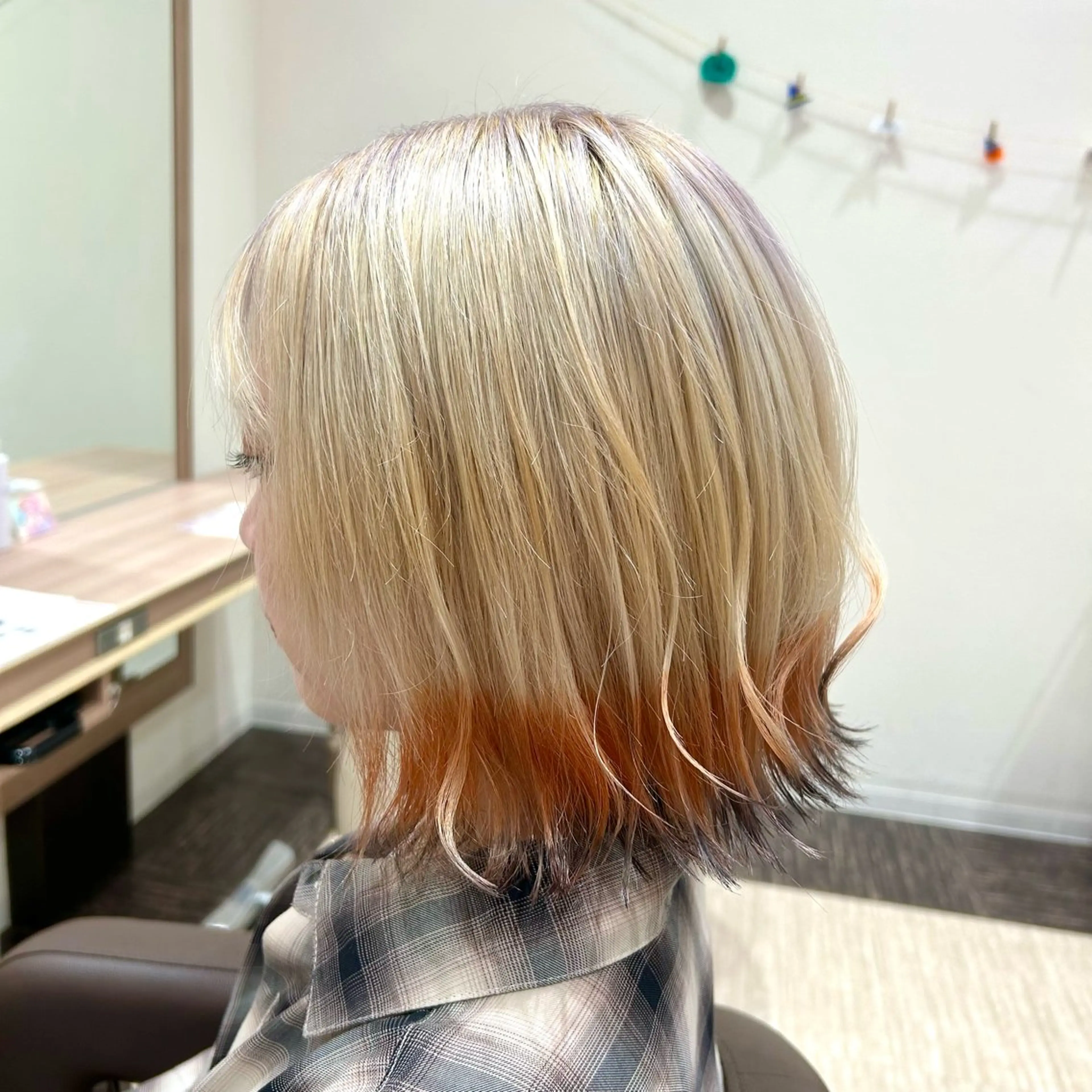 ミディアム カット ヘアカラー トリートメント 🌹髪質改善縮毛特化 小山正悟🌹のヘアスタイル