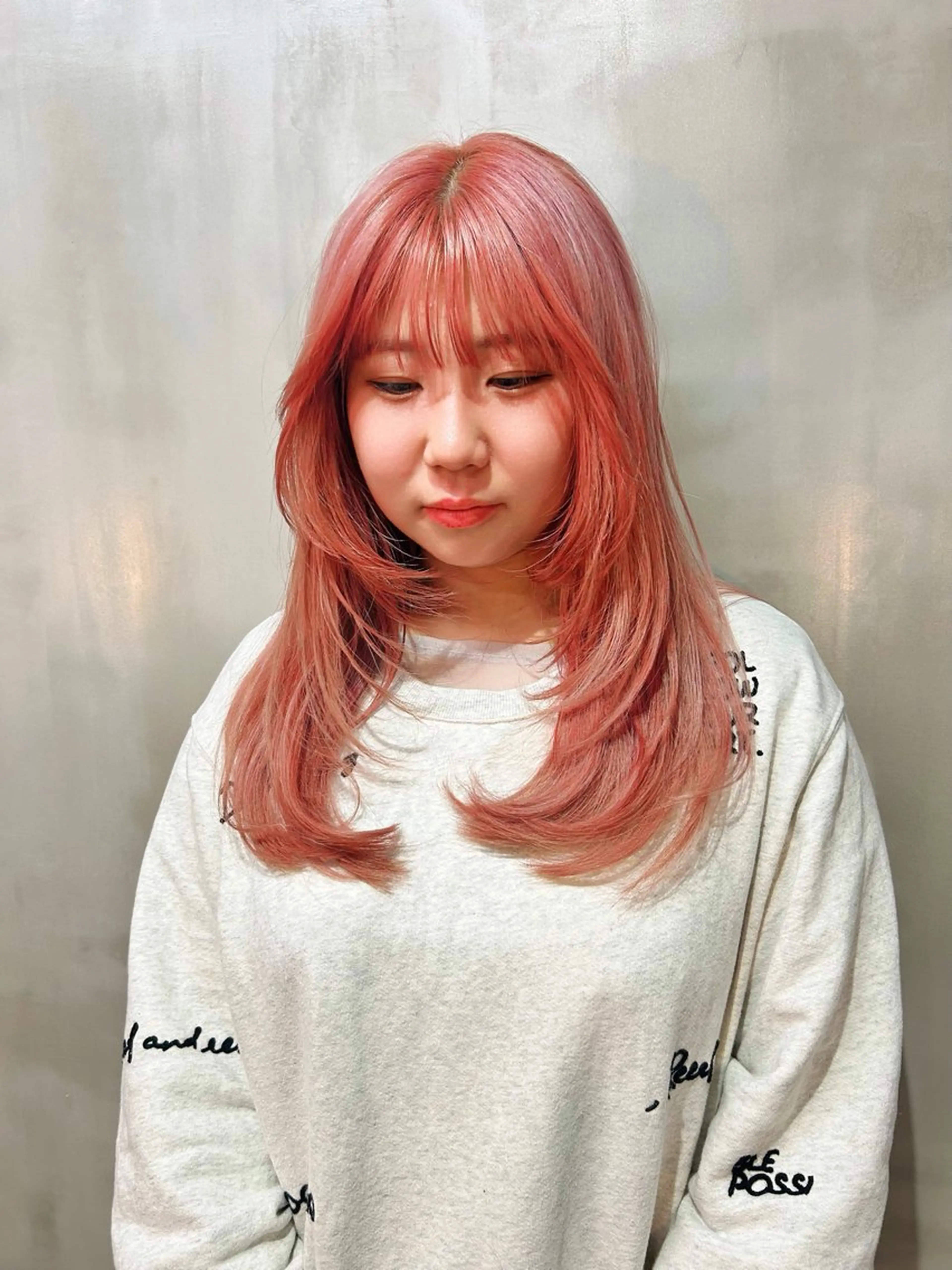 ロング カラー カット ヘアカラー トリートメント qpula  大濠 西新所属・qpula クプラのヘアスタイル