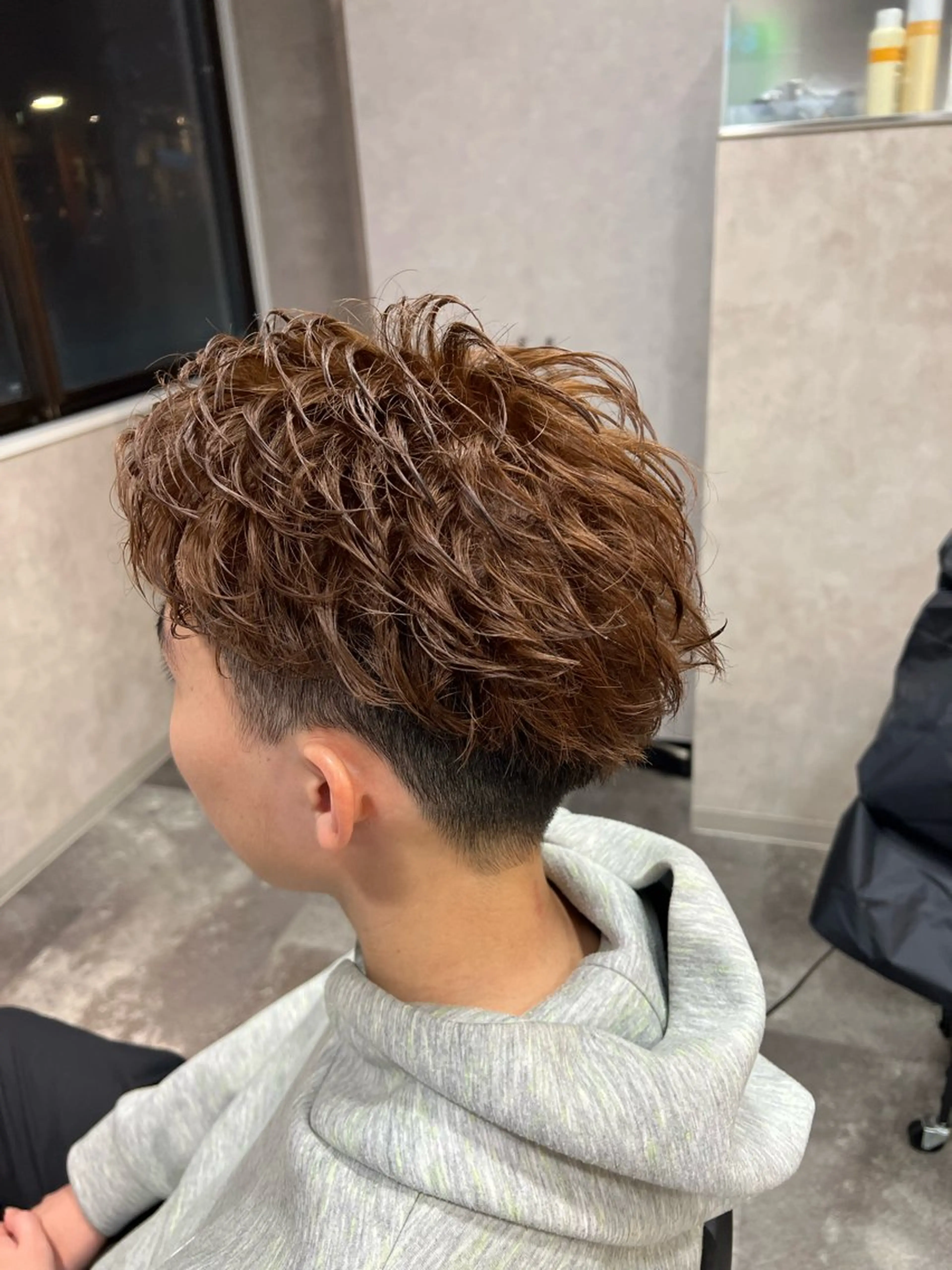 ショート カラー ヘアアレンジ メンズ ブラウンカラー カット ヘアカラー メンズ特化/カラー/ パーマ/ケイシンのヘアスタイル