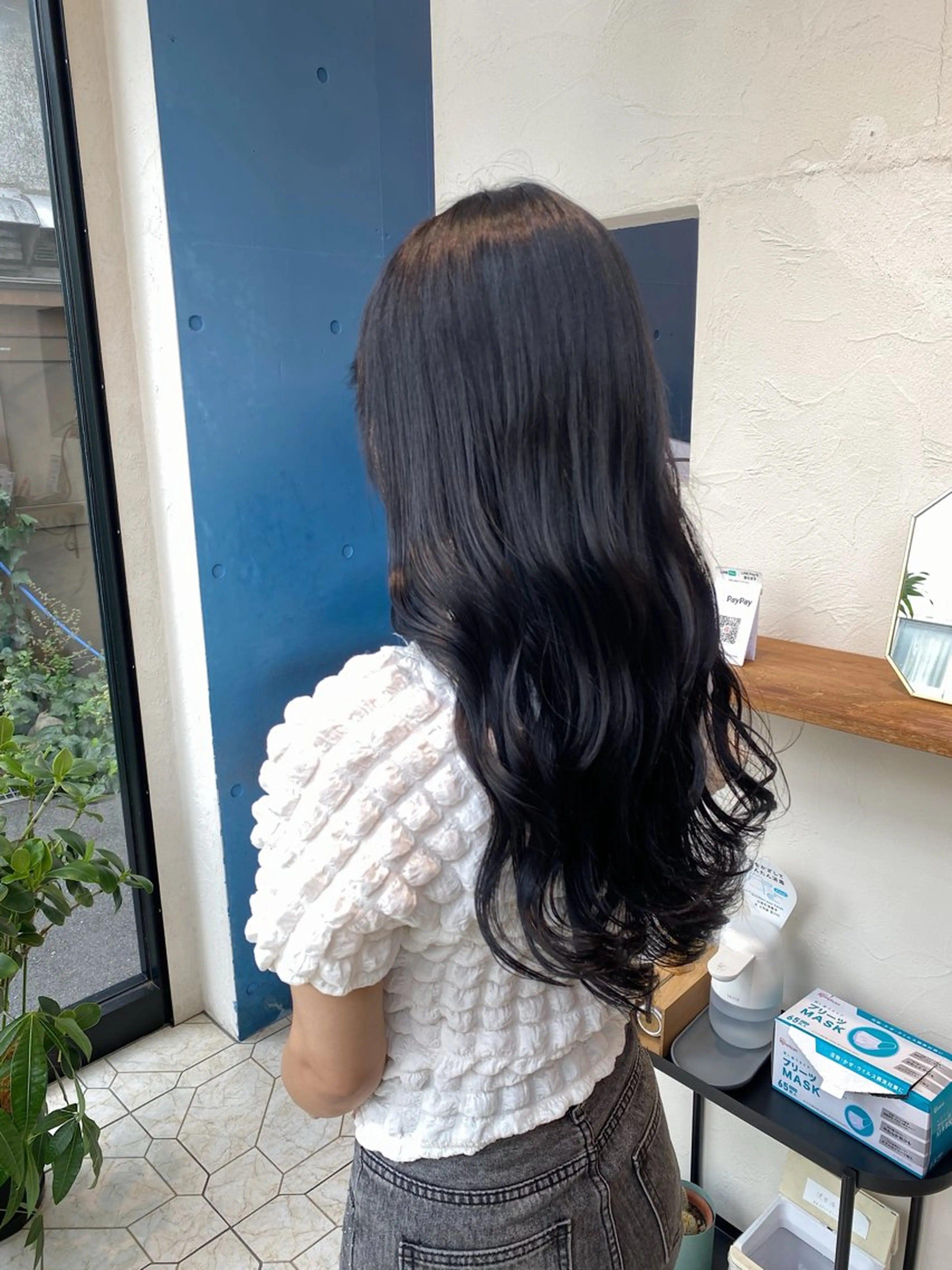 ロング カラー 艶髪/艶カラー/縮毛 /   タキダのヘアスタイル