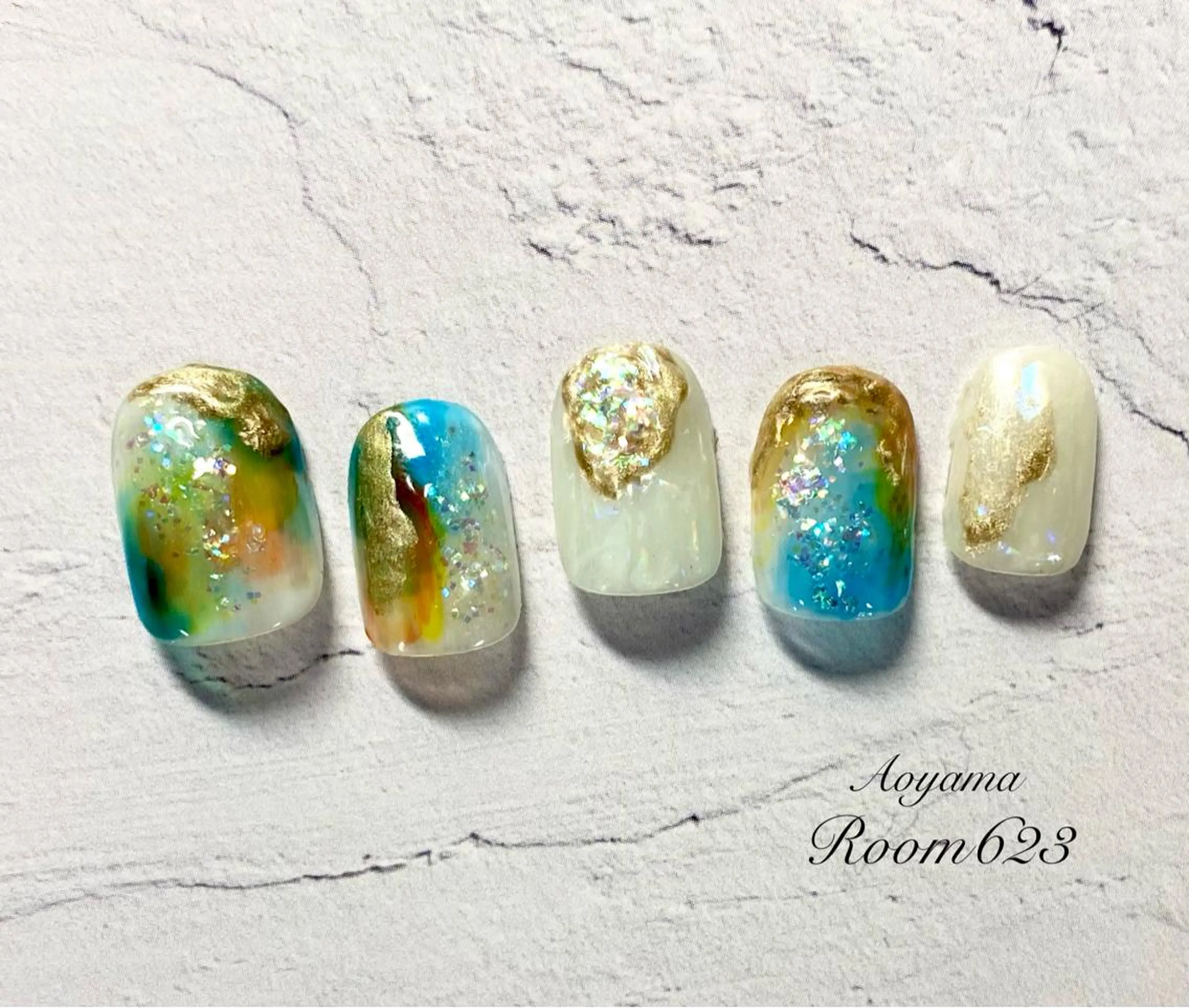 ネイル 青山ルーム735 yukiのネイルデザイン