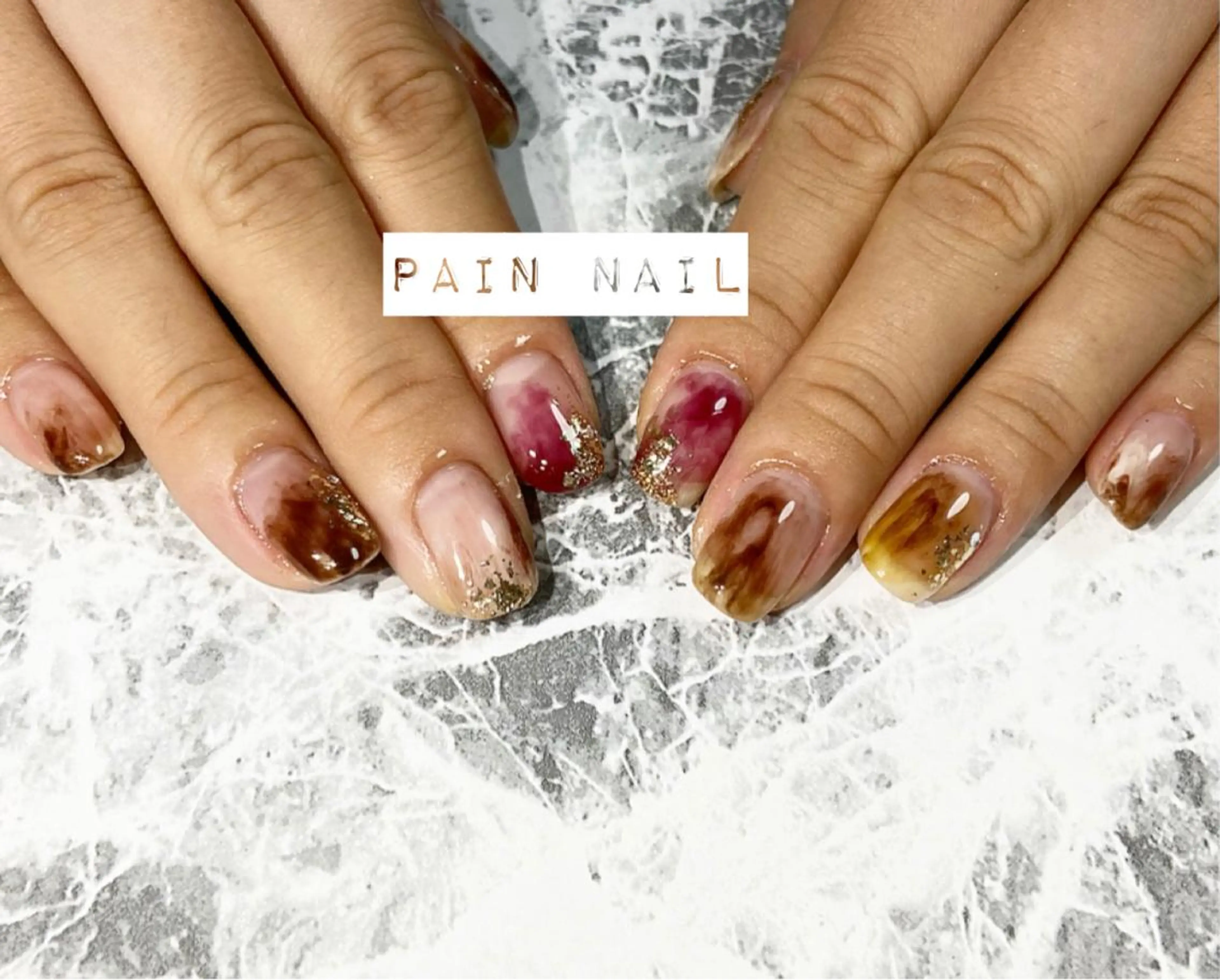 ネイル ジェルネイル ニュアンスネイル ハンドネイル P. nailのネイルデザイン