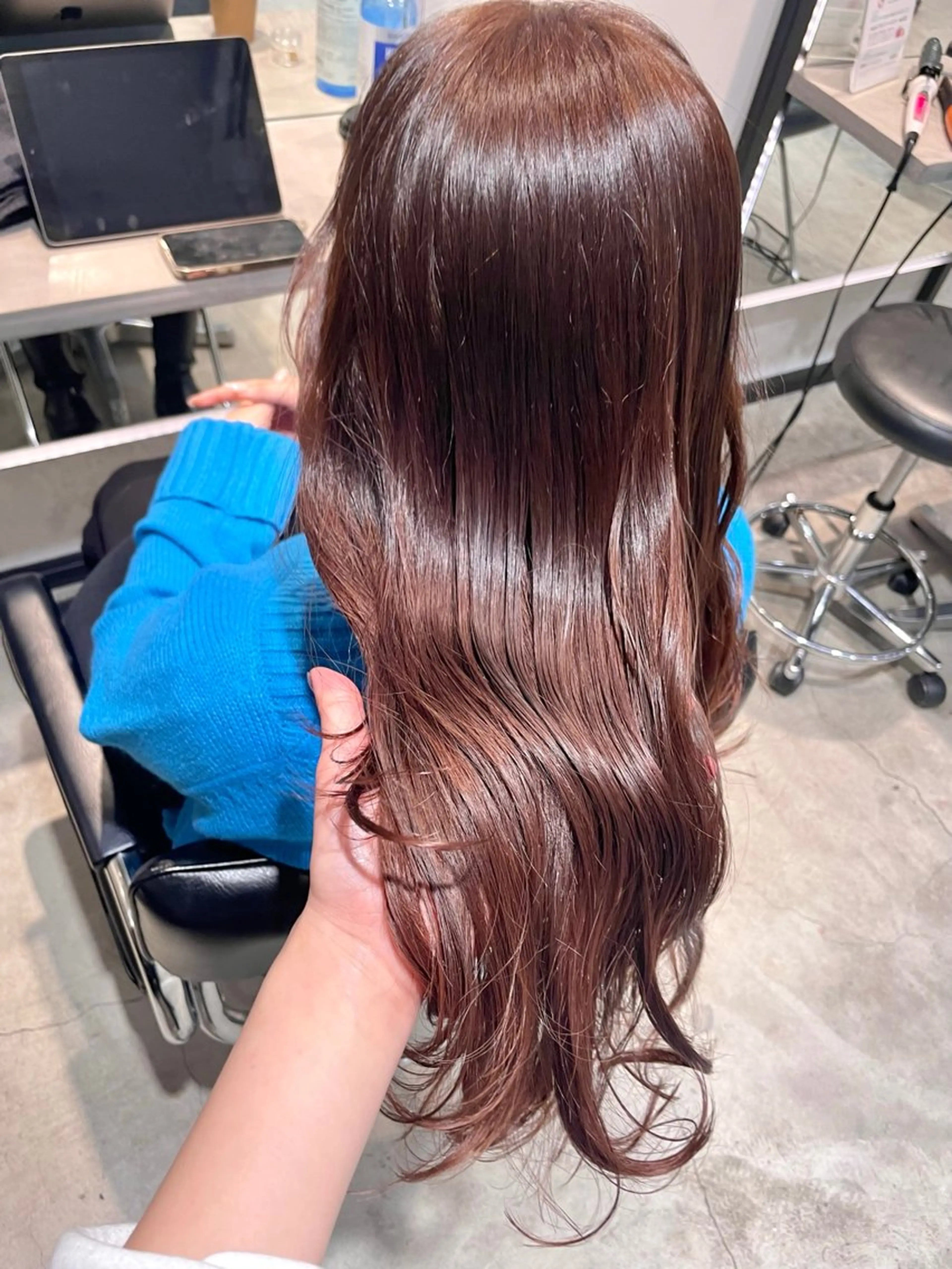 セミロング miku 🍑髪質改善サロンのヘアスタイル