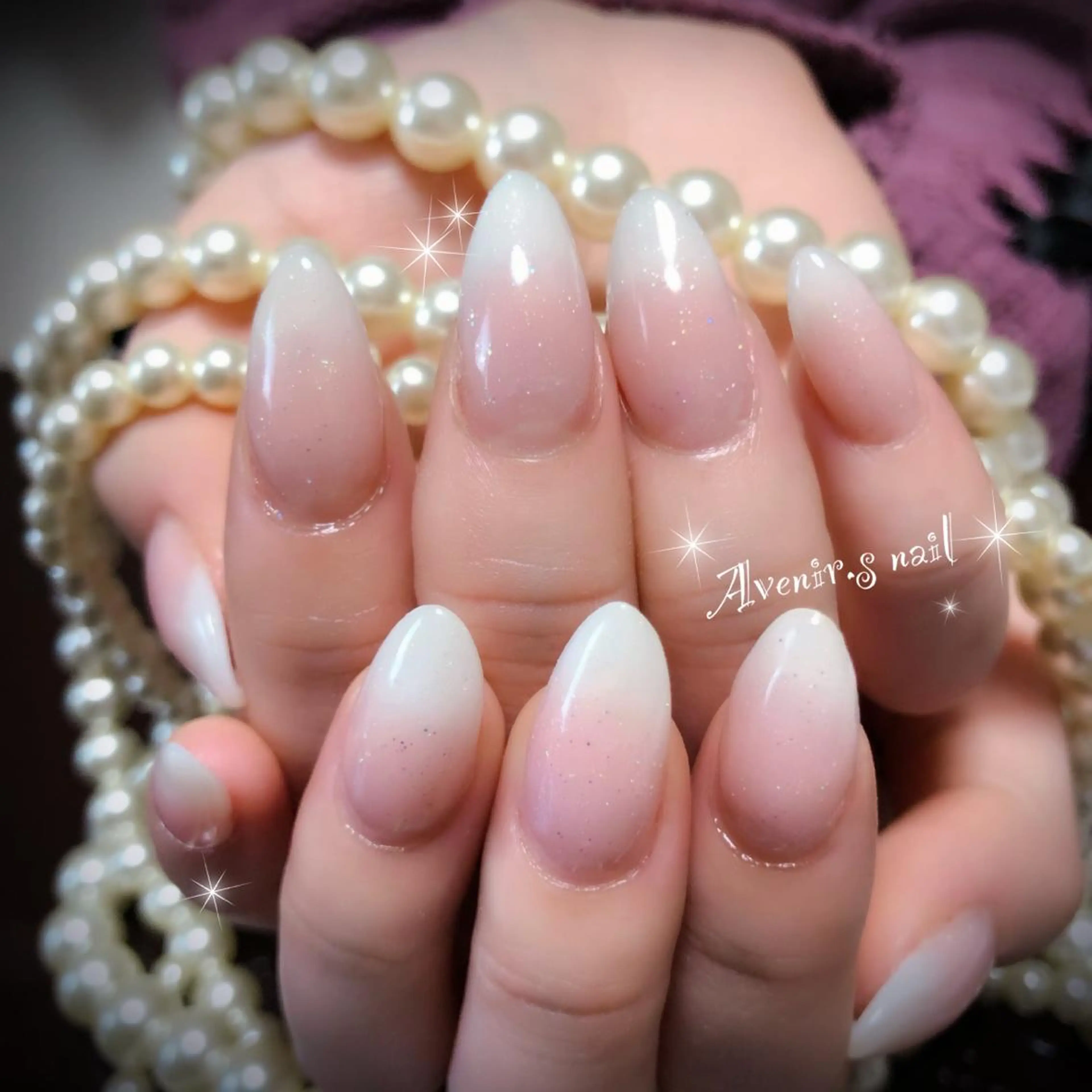 ネイル ラメ(グリッター) Home Salon Avenir.のネイルデザイン