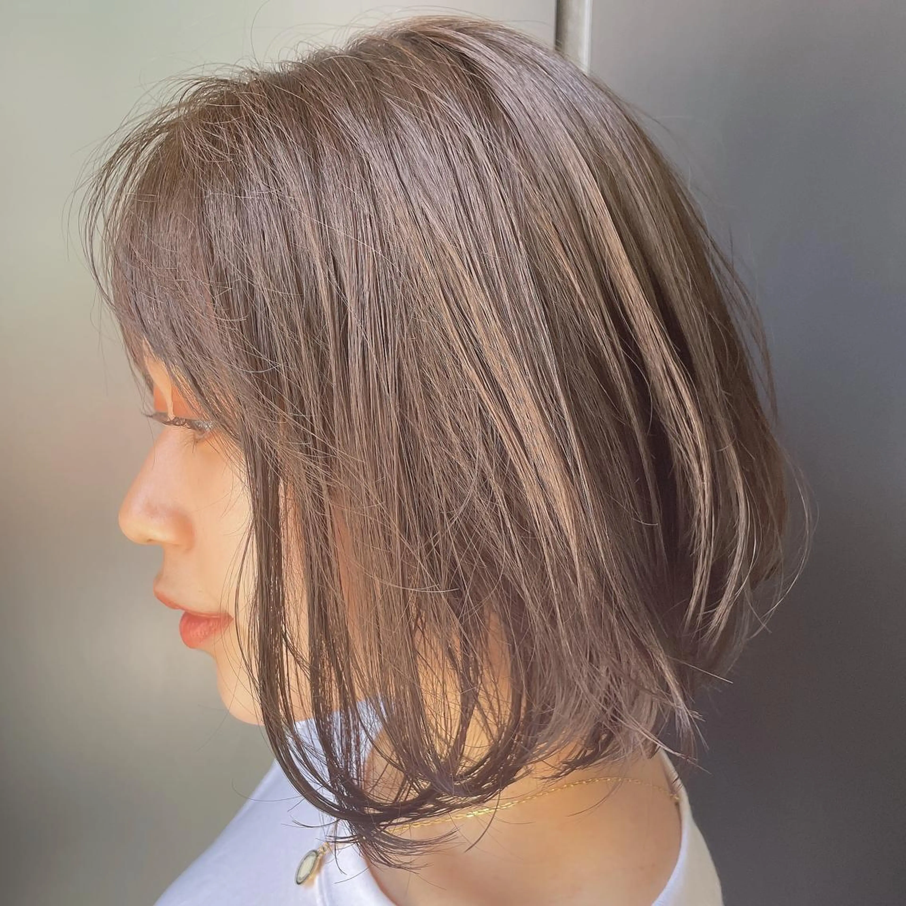 ミディアム sand  池袋所属・ショート特化美容師 🌈うめつたいがのヘアスタイル
