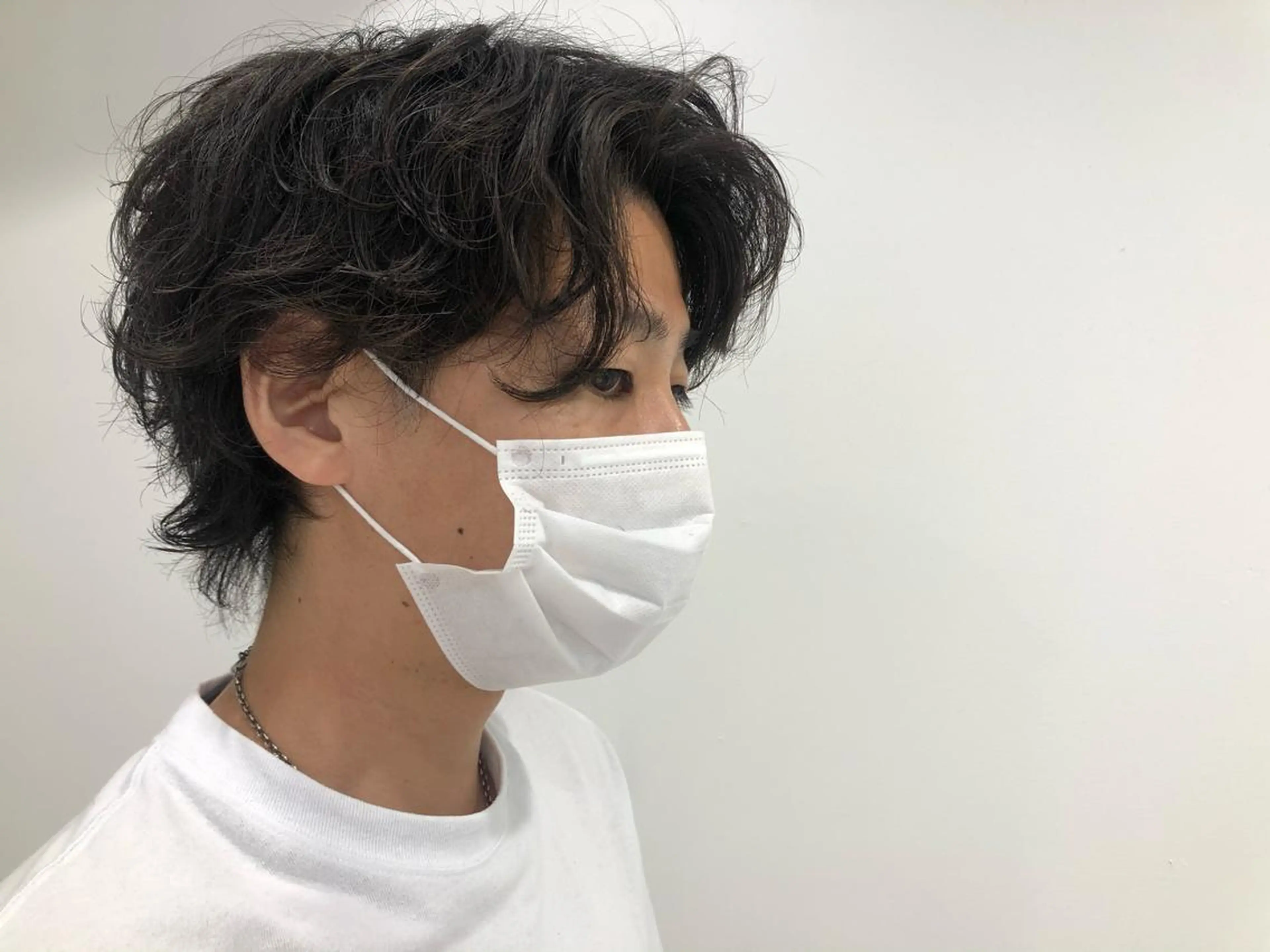 パーマ メンズ BABY 艶髪暗髪ヘア💖達人のヘアスタイル