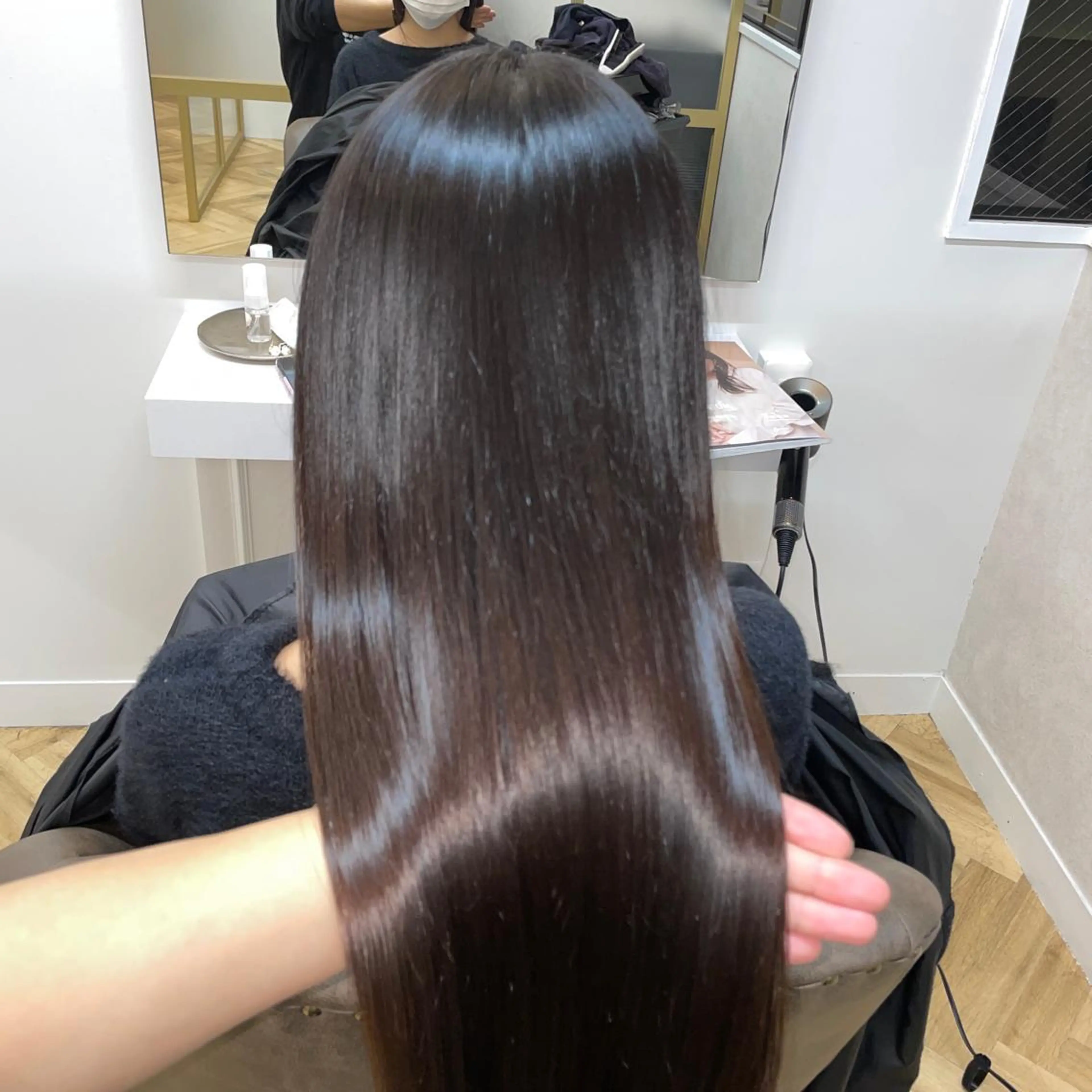 ロング カラー 髪質改善特化 スギヤマハヤトのヘアスタイル
