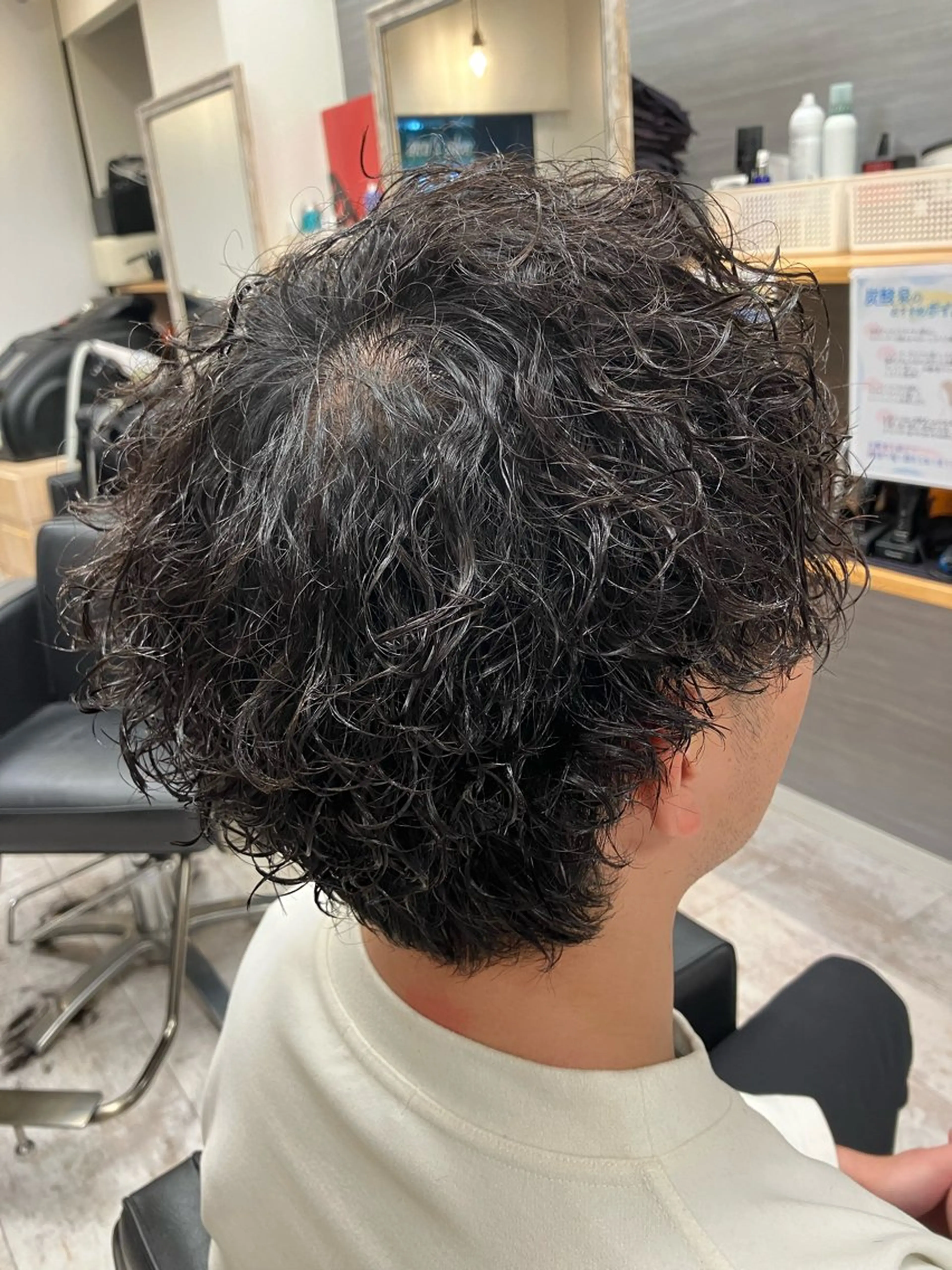 パーマ メンズ カット パーマ メンズ特化/パーマ/ フェードWATARUのヘアスタイル