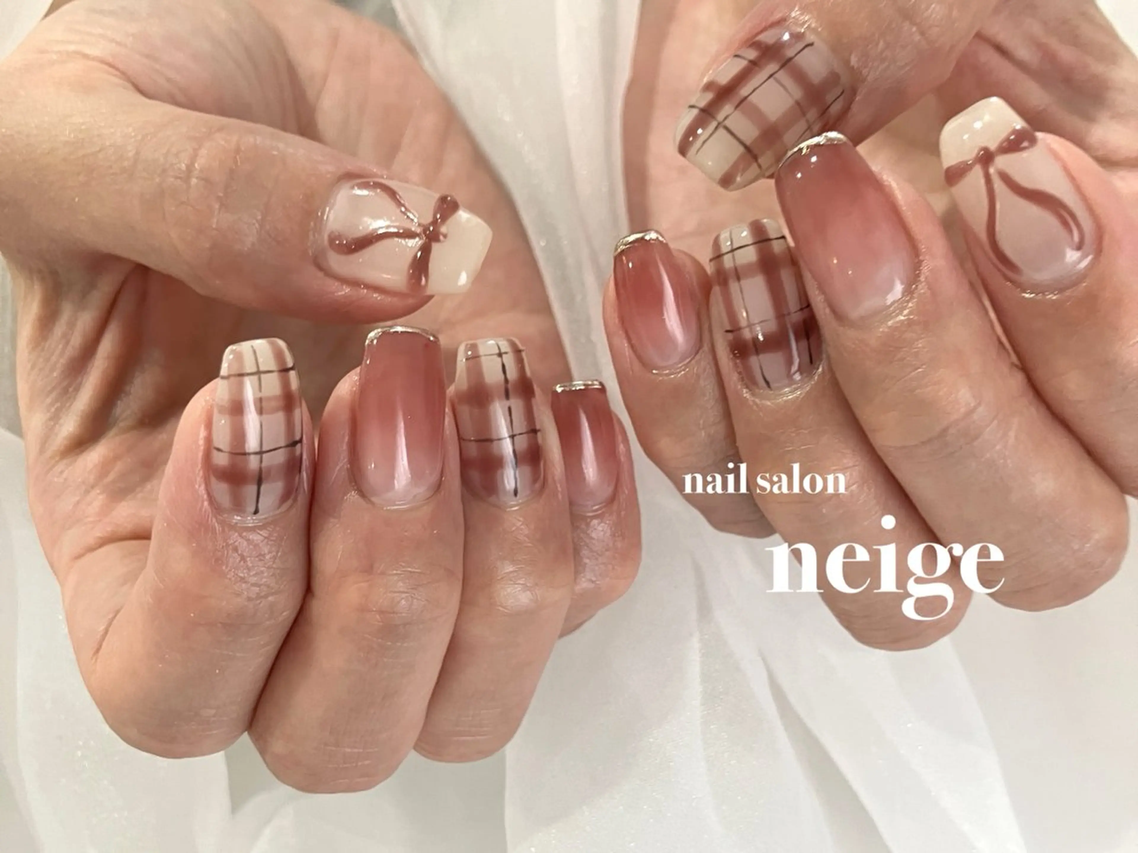 ネイル ハンドネイル nail salon neigeのネイルデザイン