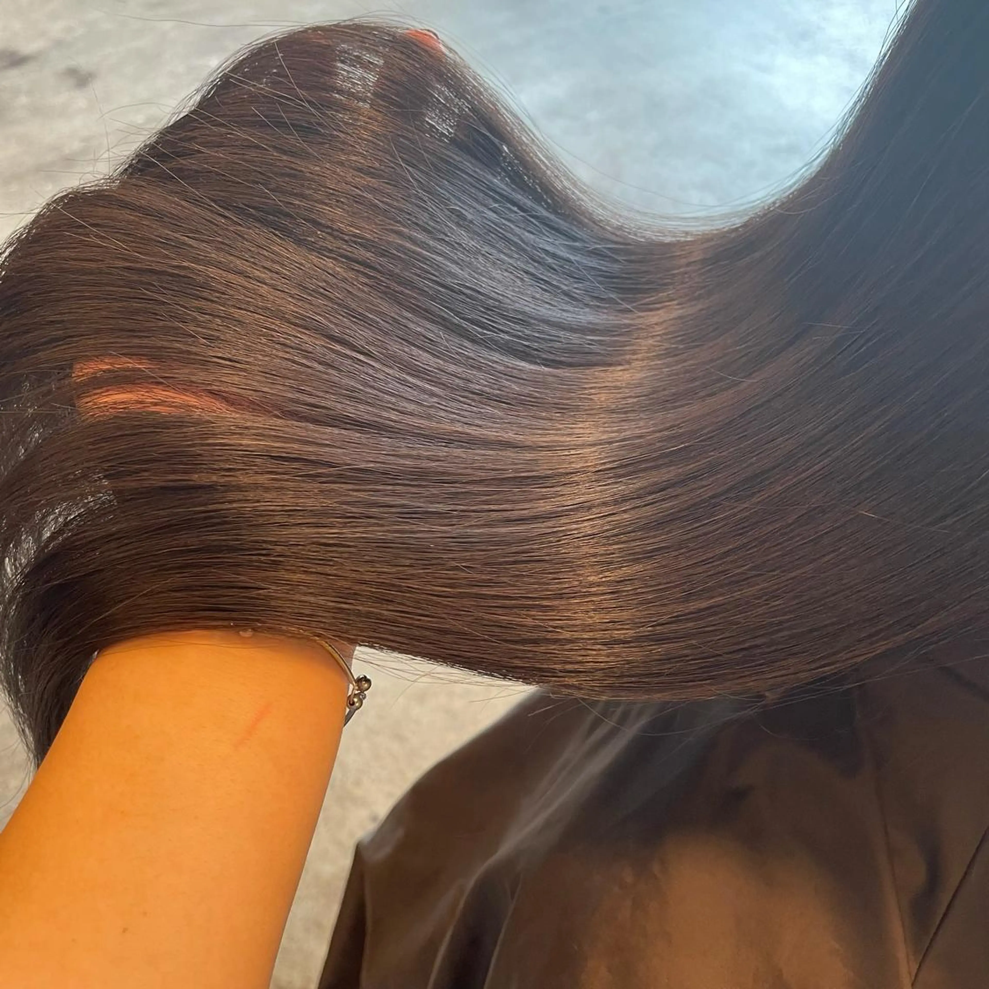 ロング カラー tablier所属・tablier 熊谷日菜子のヘアスタイル