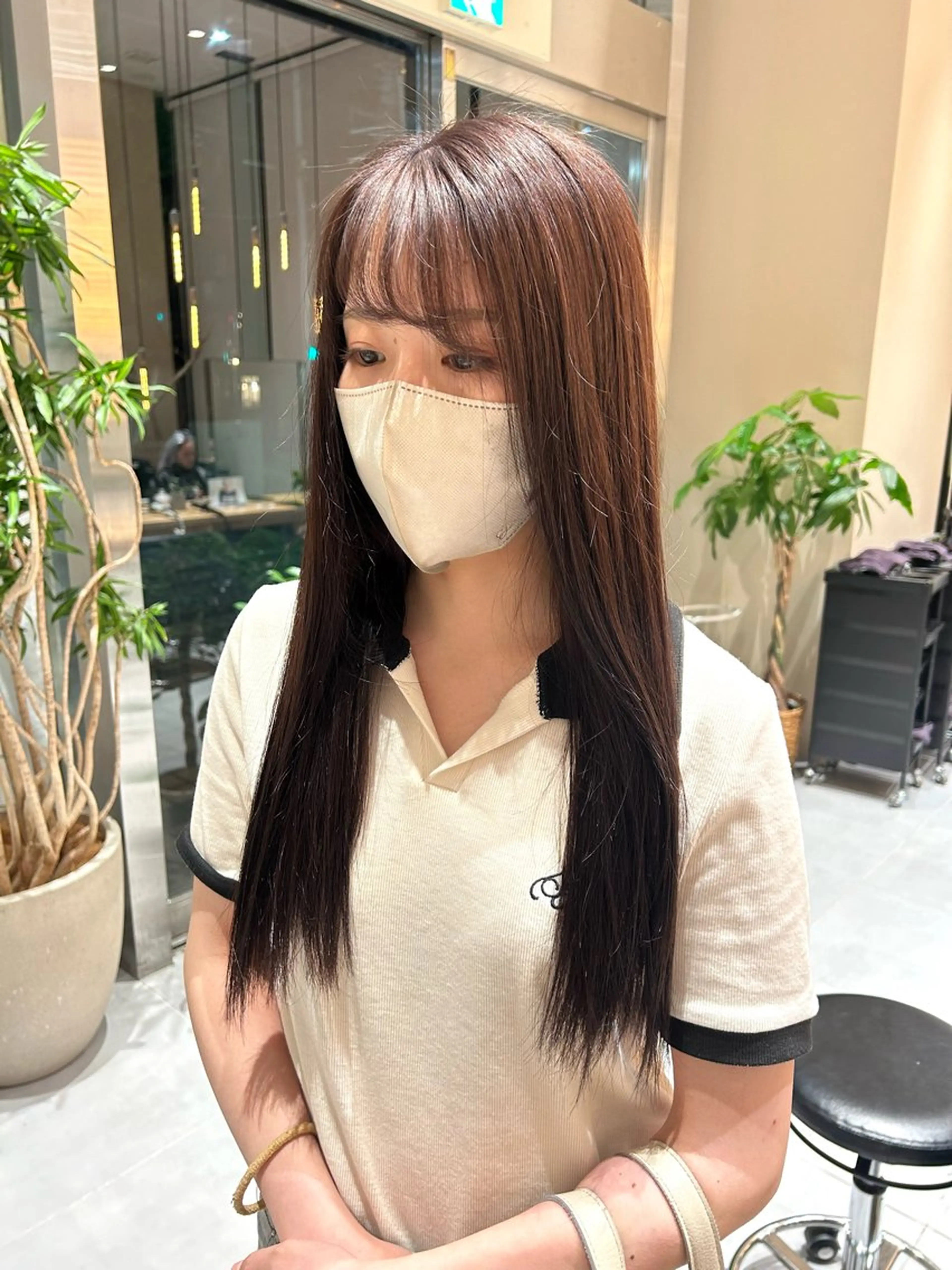 ロング カラー カット ヘアカラー トリートメント ヘアセット レイヤー/ 透明感カラー🪼風香のヘアスタイル