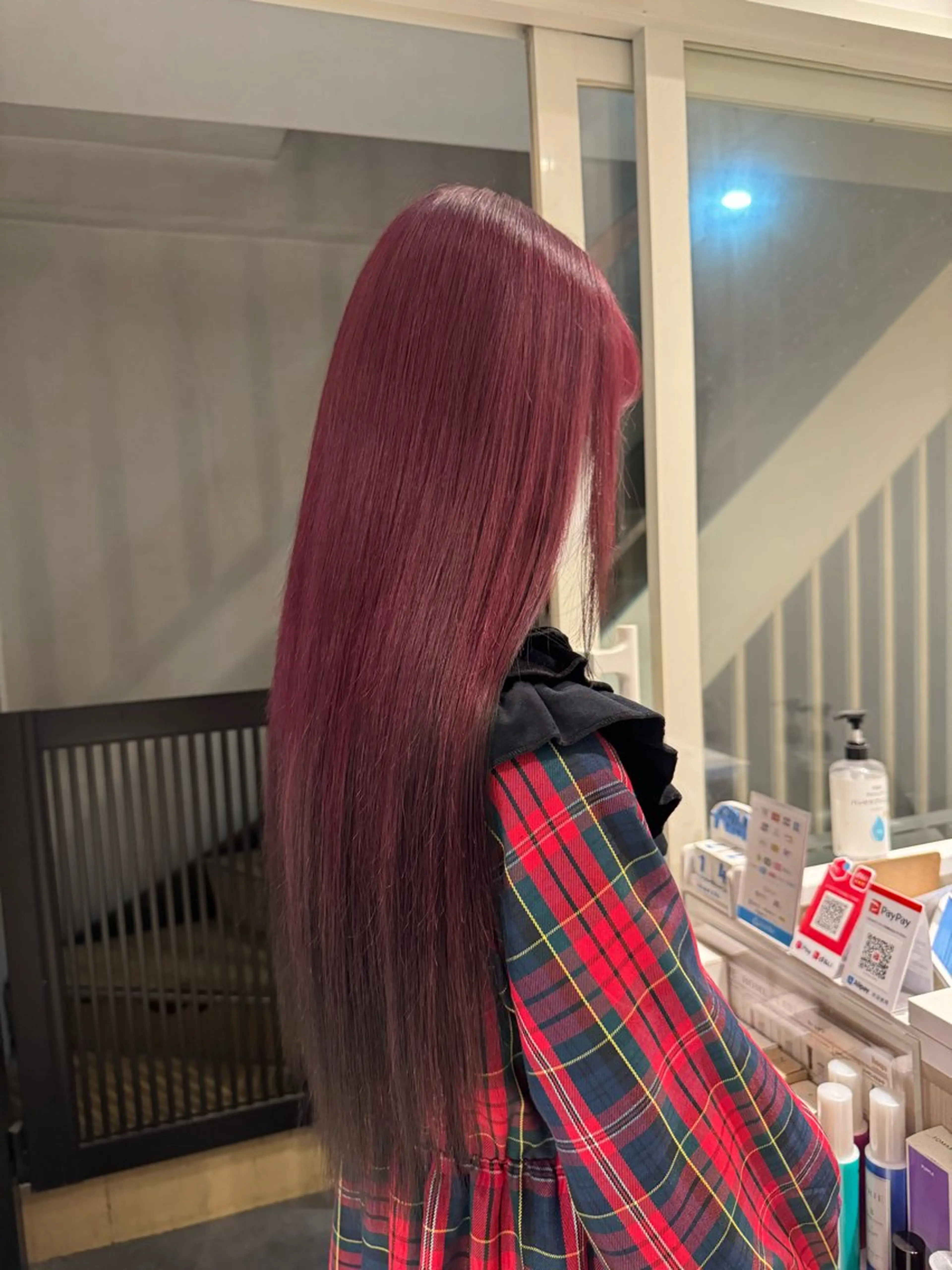 ロング カラー 🍓URARA 🥀最強ハイトーン❤のヘアスタイル