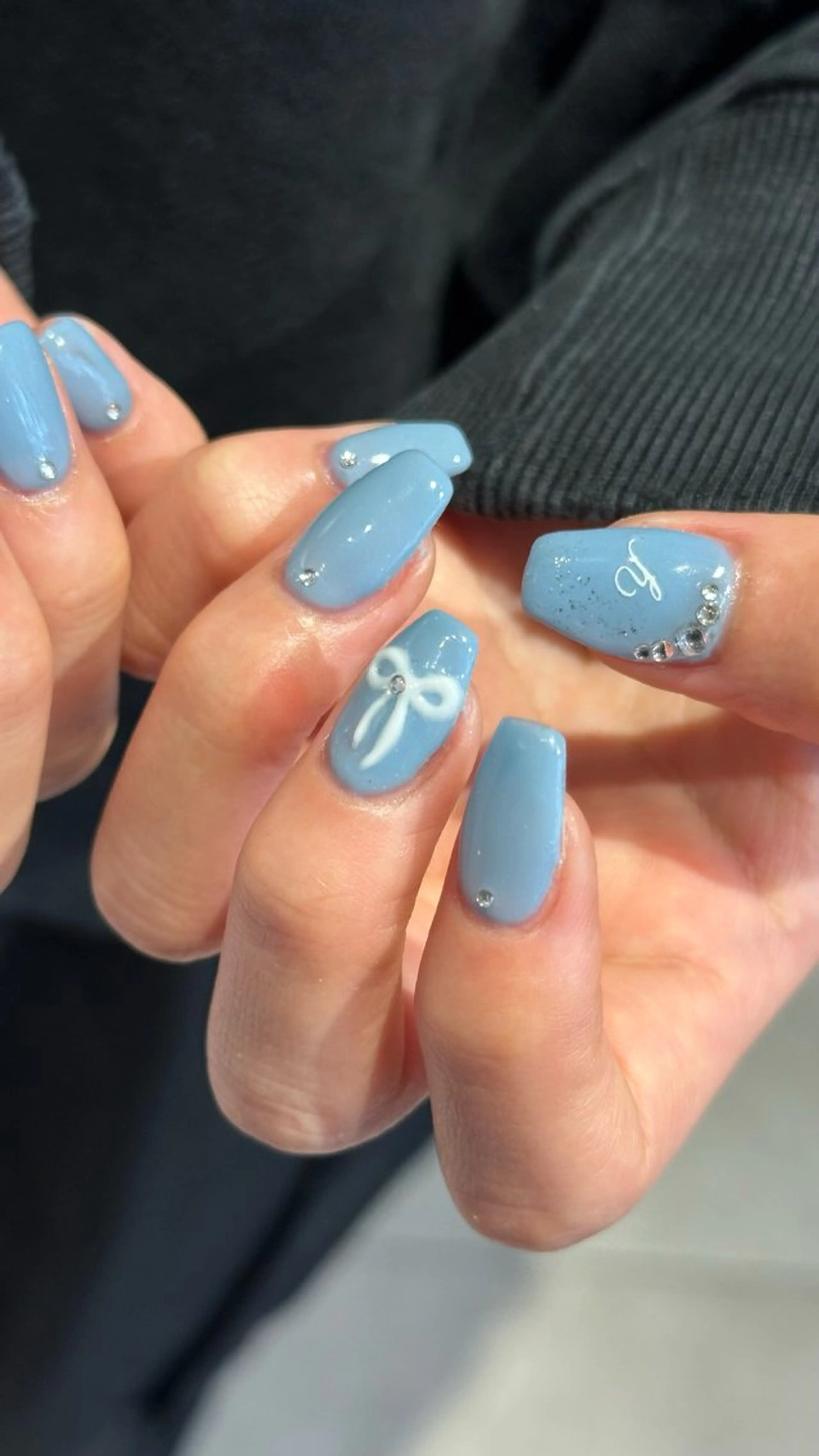 ネイル ハンドネイル 🎀韓国レイヤー特化 🎀ベージュ/ミクのヘアスタイル