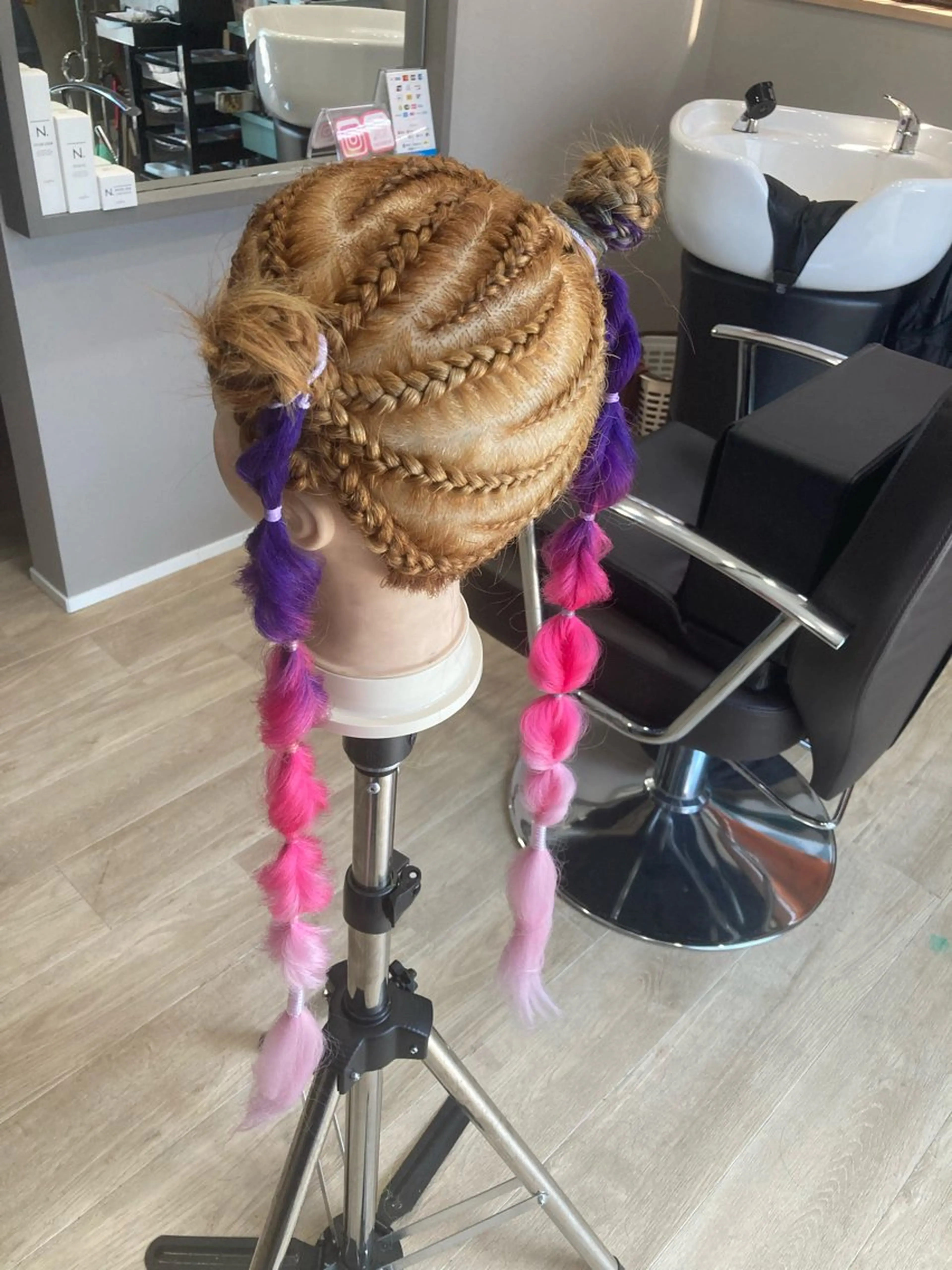 ヘアアレンジ エクステ Hair room Leaのヘアスタイル