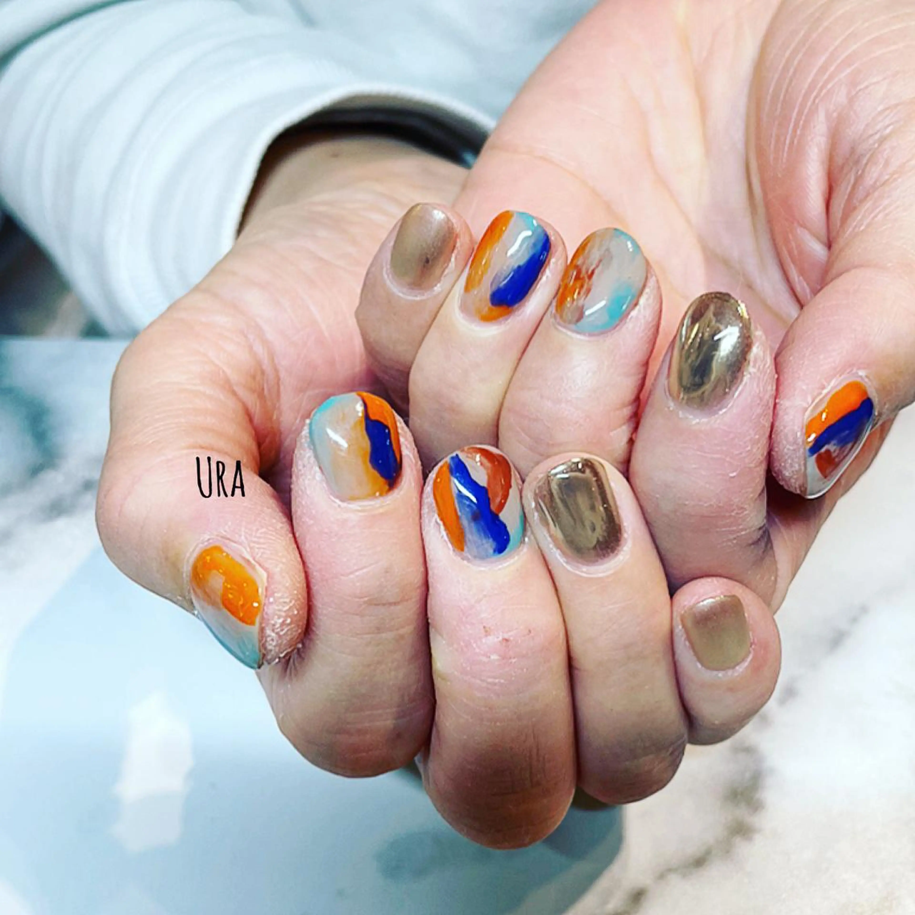 ネイル ハンドネイル UrakoNail 《nail》のネイルデザイン