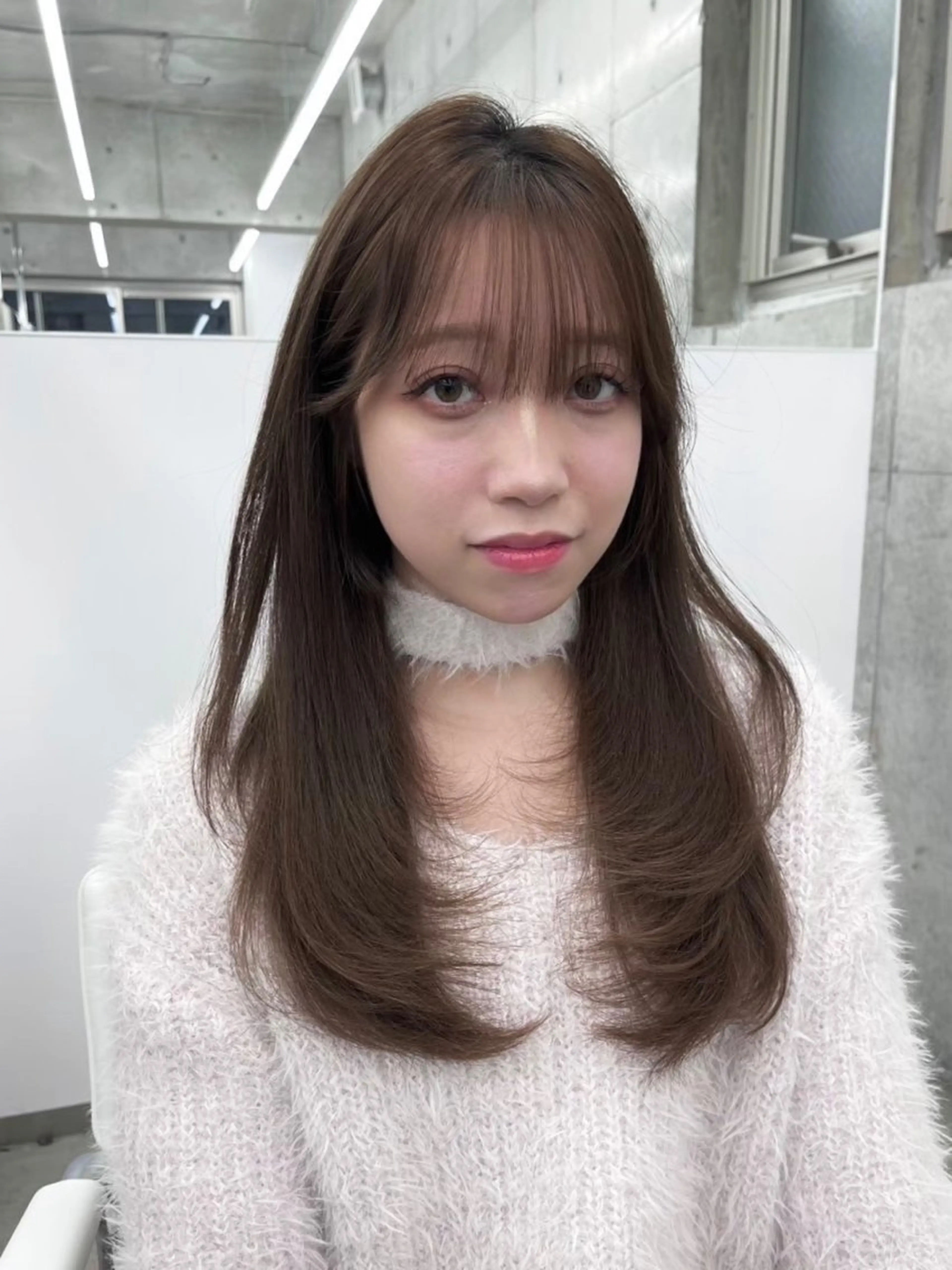 ミディアム カラー パーマ ヘアアレンジ IVY表参道所属・ヘアメイク小野リエ 韓国ハーフ🦊のヘアスタイル