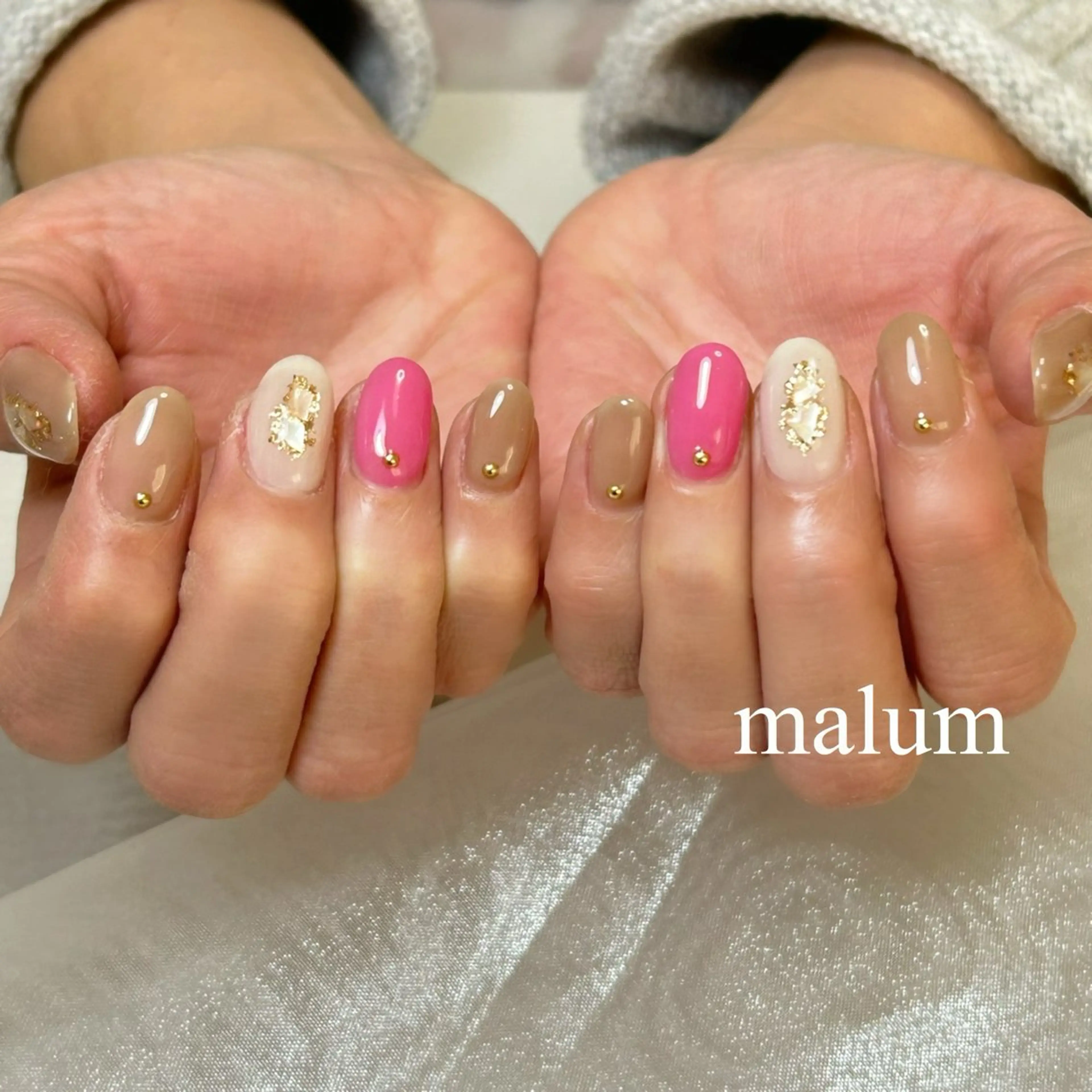 ネイル ハンドネイル malum nailのネイルデザイン